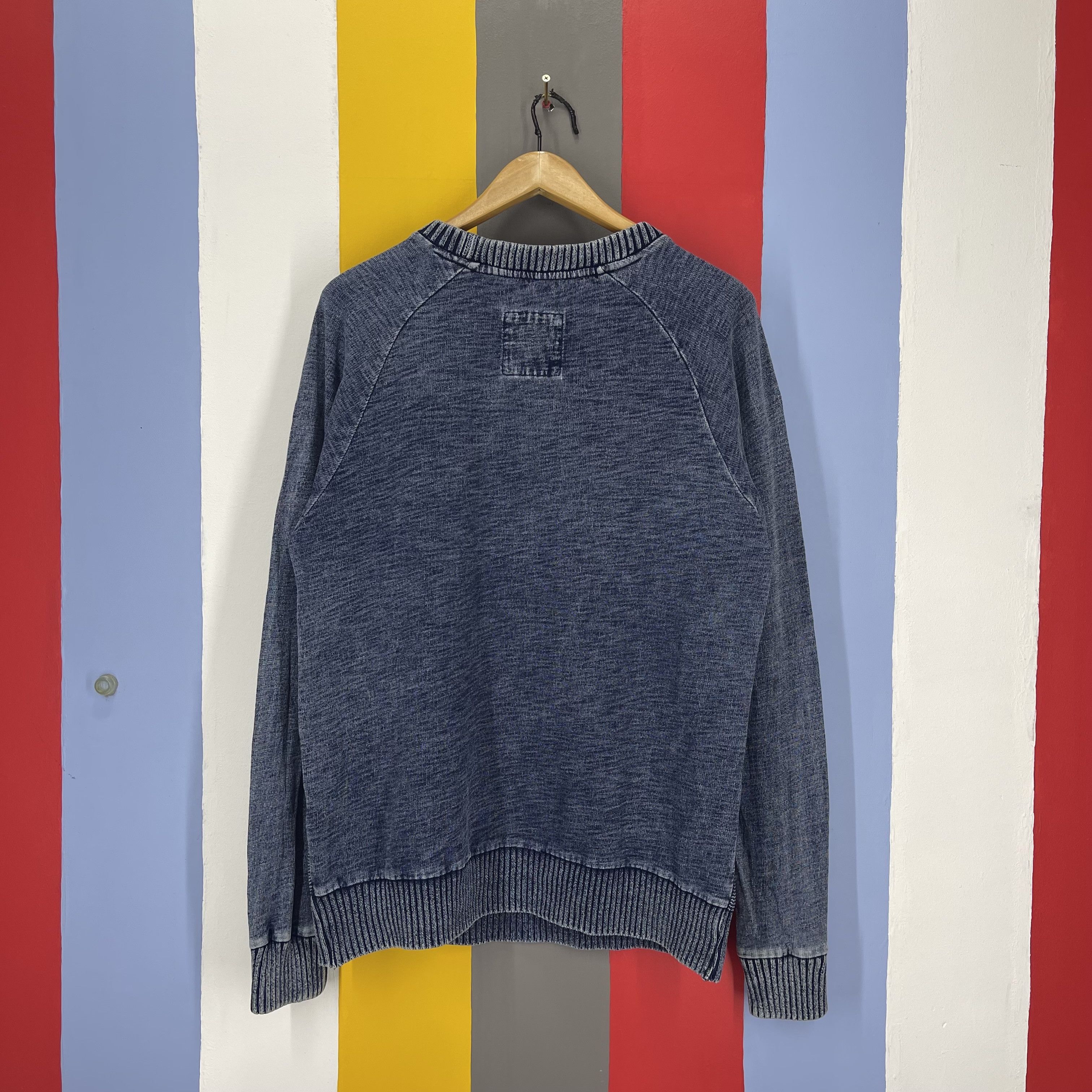 Japanese Brand ELKEX Woven Knit Sweatshirt #2012/13 Size US L / EU 52-54 / 3 - 11 Thumbnail