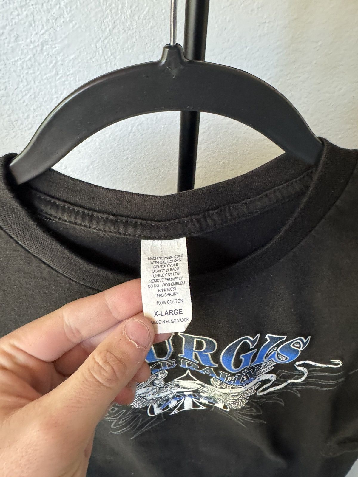Vintage Sturgis Motorcycle Tee Size US XL / EU 56 / 4 - 3 Thumbnail
