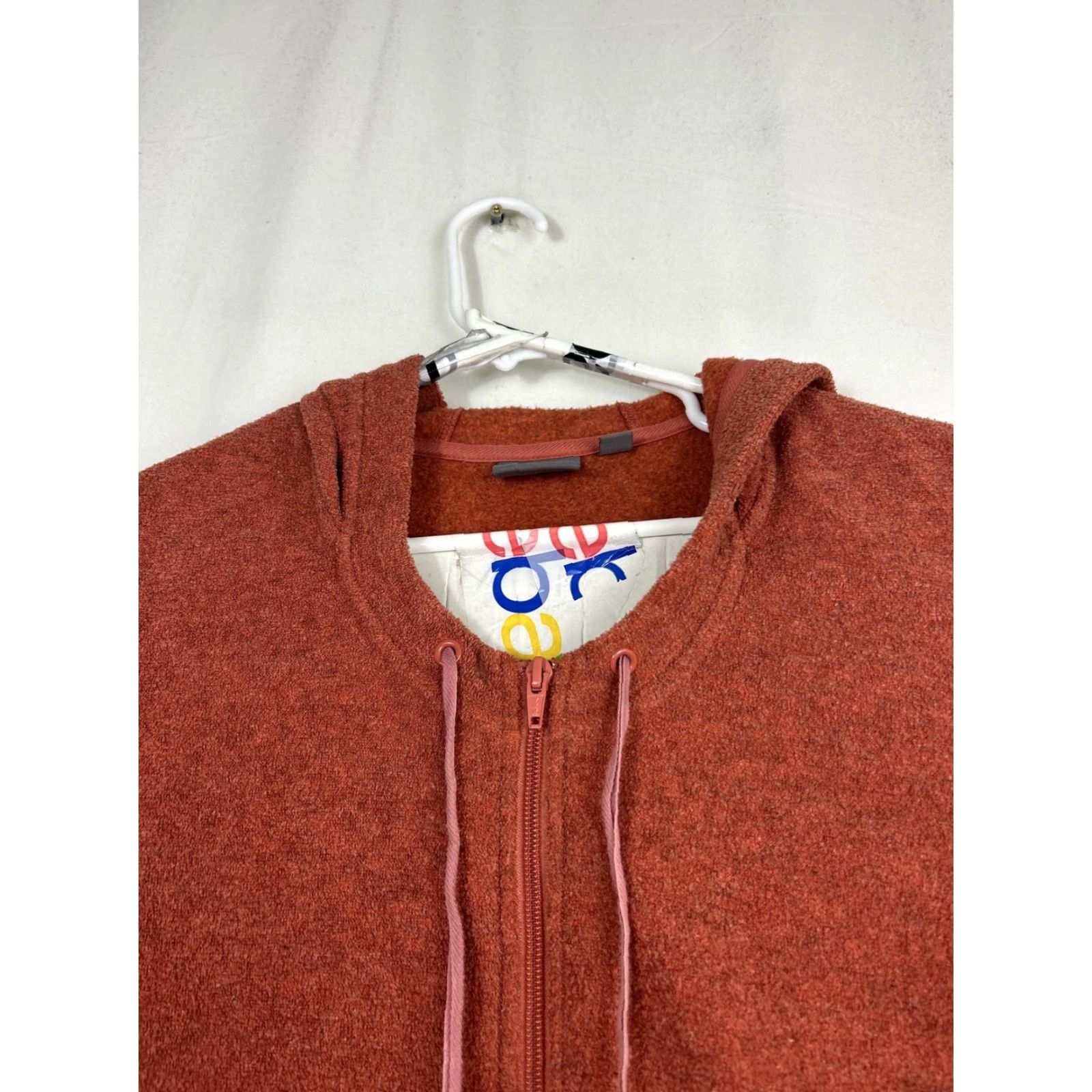 Merrell Merrell Women Hoodie XS Full Zip Fleece Polyester Orange Size XS / US 0-2 / IT 36-38 - 5 Thumbnail