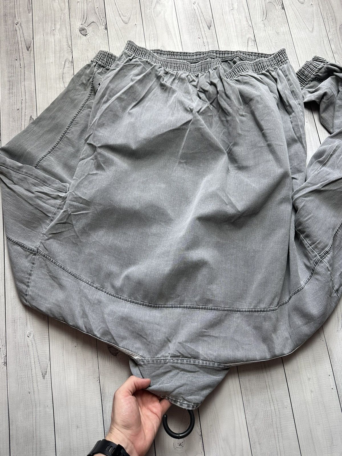 Adidas × Vintage Vintage Grey adidas jersey shirt size M rare Made in UK Size US M / EU 48-50 / 2 - 8 Thumbnail