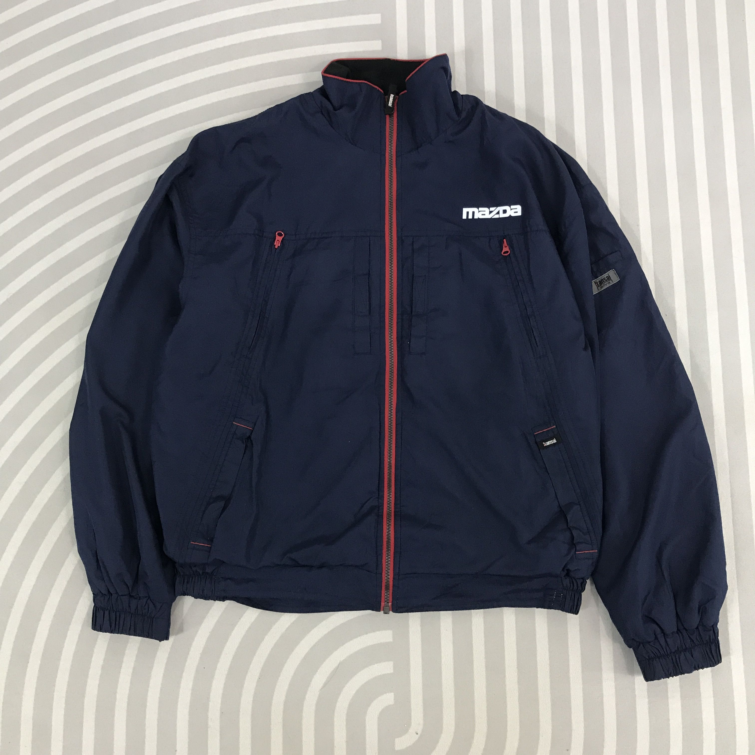 Kansai Yamamoto × Vintage Vintage kansai x Mazda Racing motorsport Jacket Size US XL / EU 56 / 4 - 2 Thumbnail