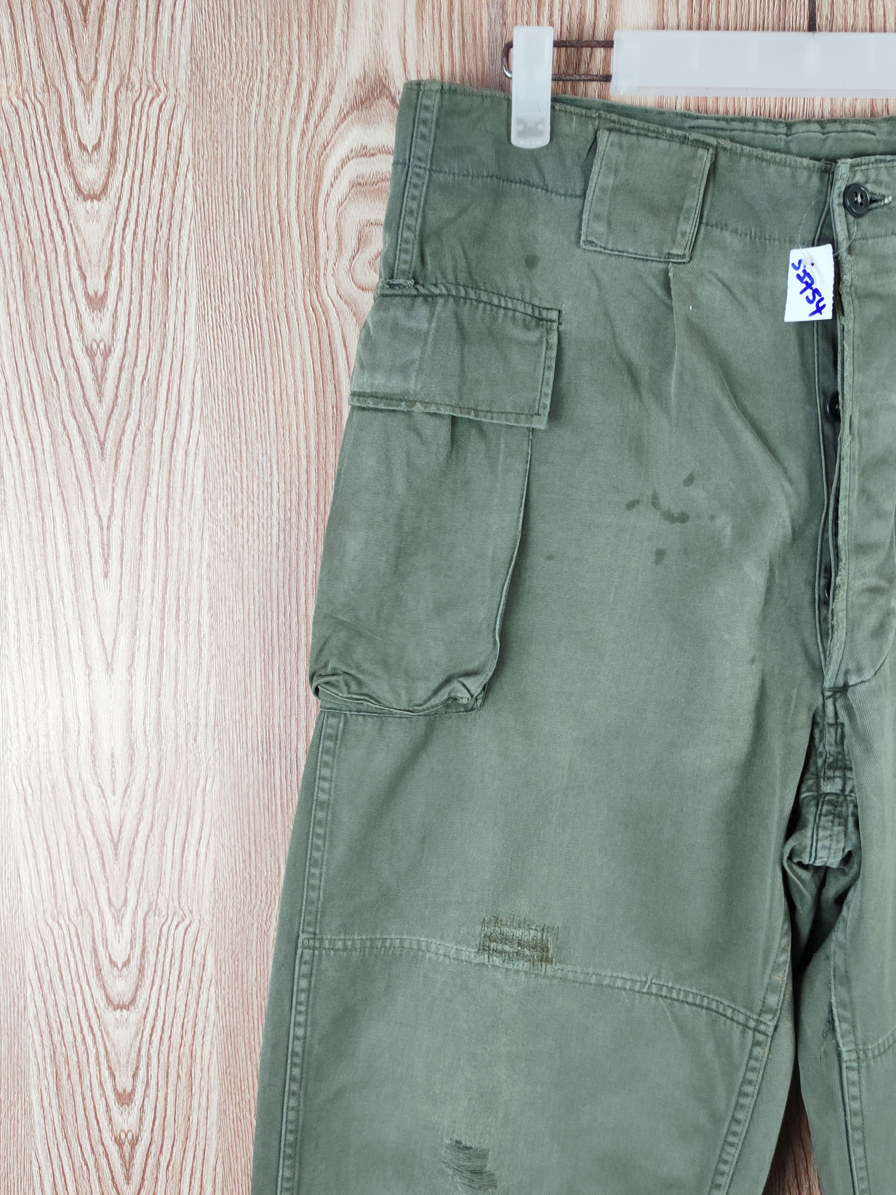 Japanese Brand DL Japan vtg military Tactical Cargo Pants #S2754 Size US 32 / EU 48 - 3 Thumbnail
