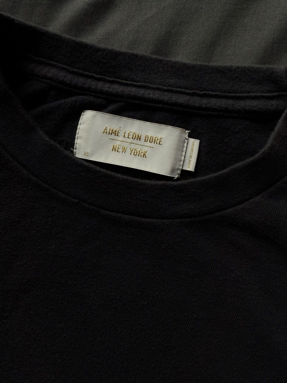 Aime Leon Dore Aime Leon Dore Navy tee shirt Gold Logo Size US XS / EU 42 / 0 - 3 Thumbnail