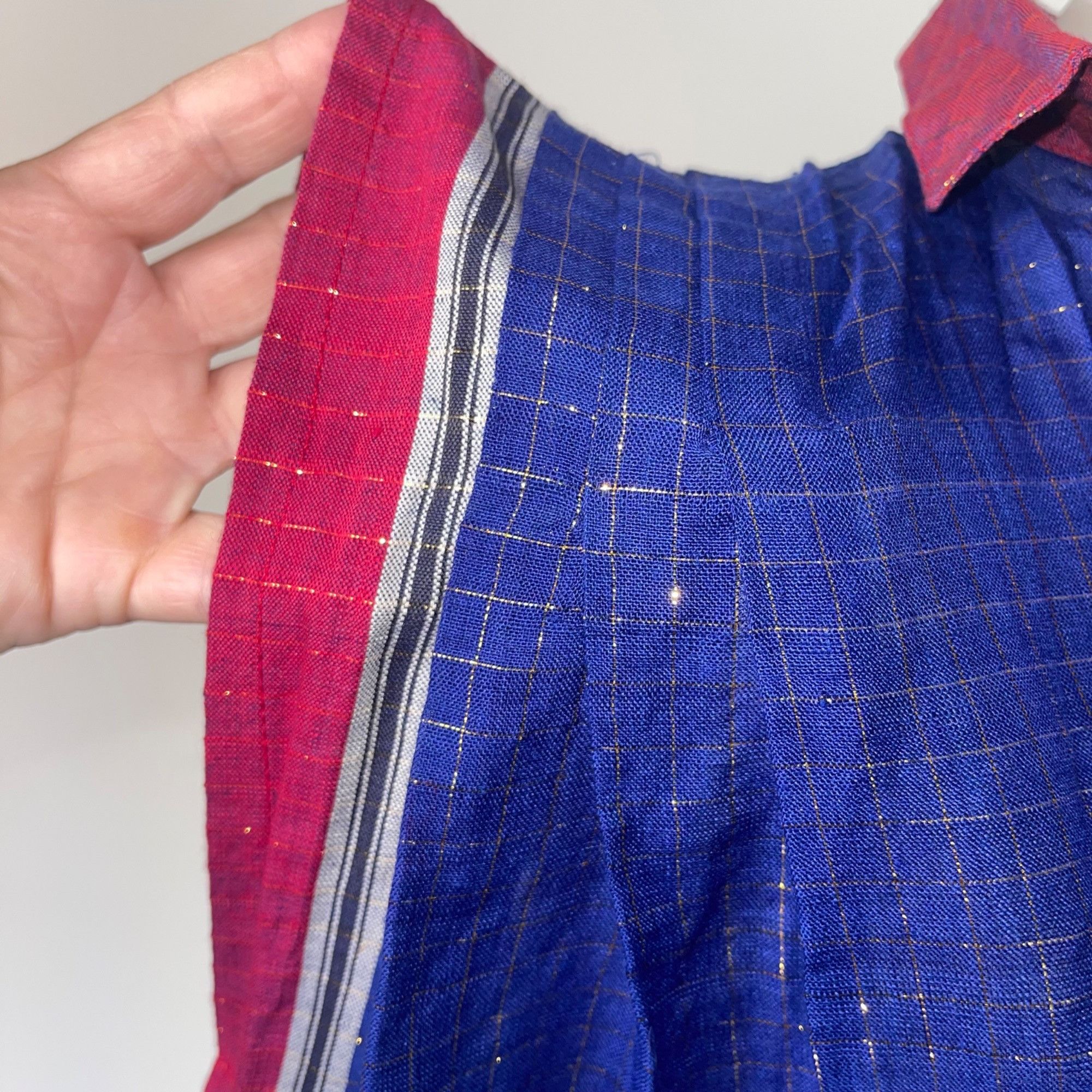 Vintage Indian Summer Vintage Womens Top Size M Blue Size M / US 6-8 / IT 42-44 - 7 Thumbnail
