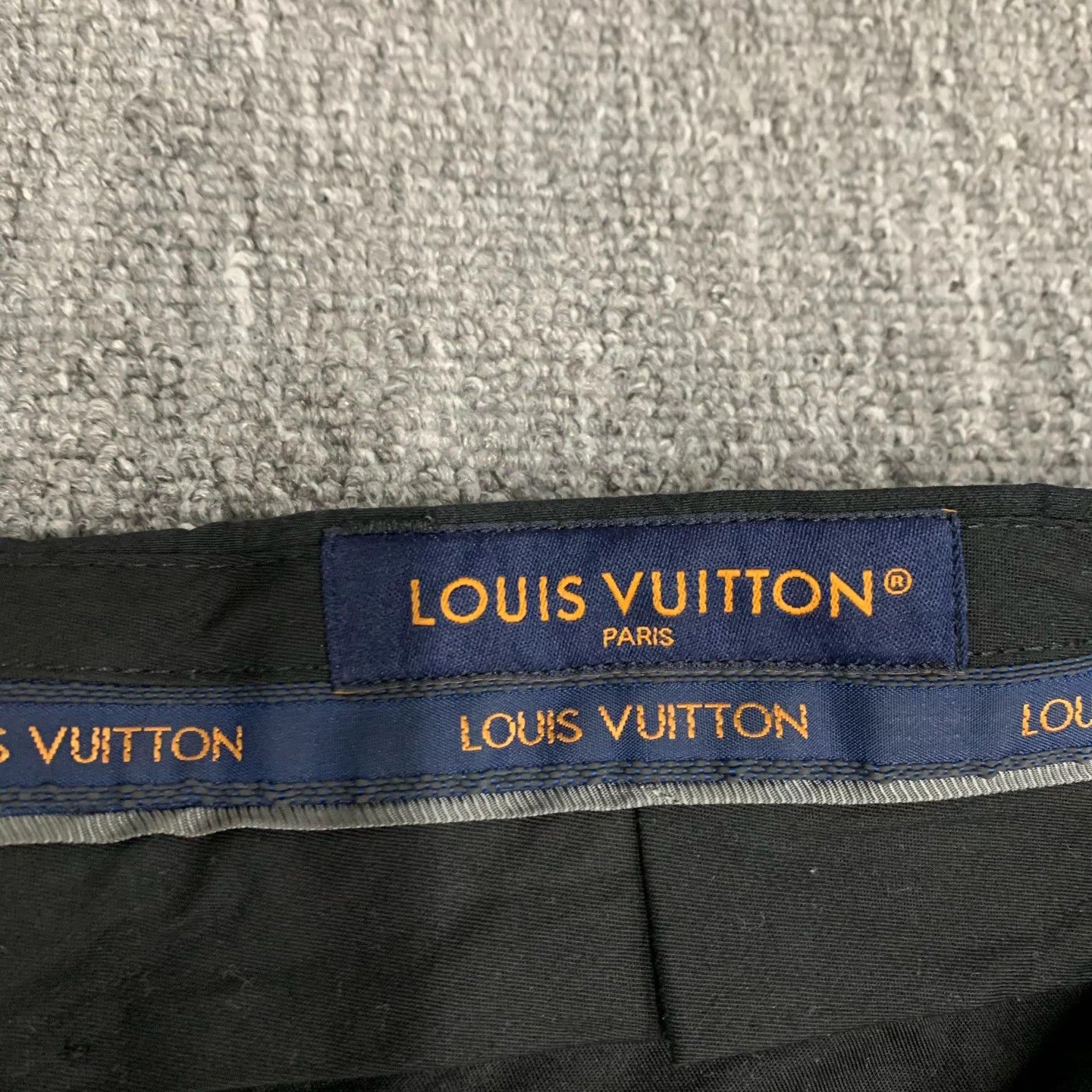 Louis Vuitton LV Black Monogram Allover Pants EU 38 95 New Size US 38 / EU 54 - 4 Thumbnail