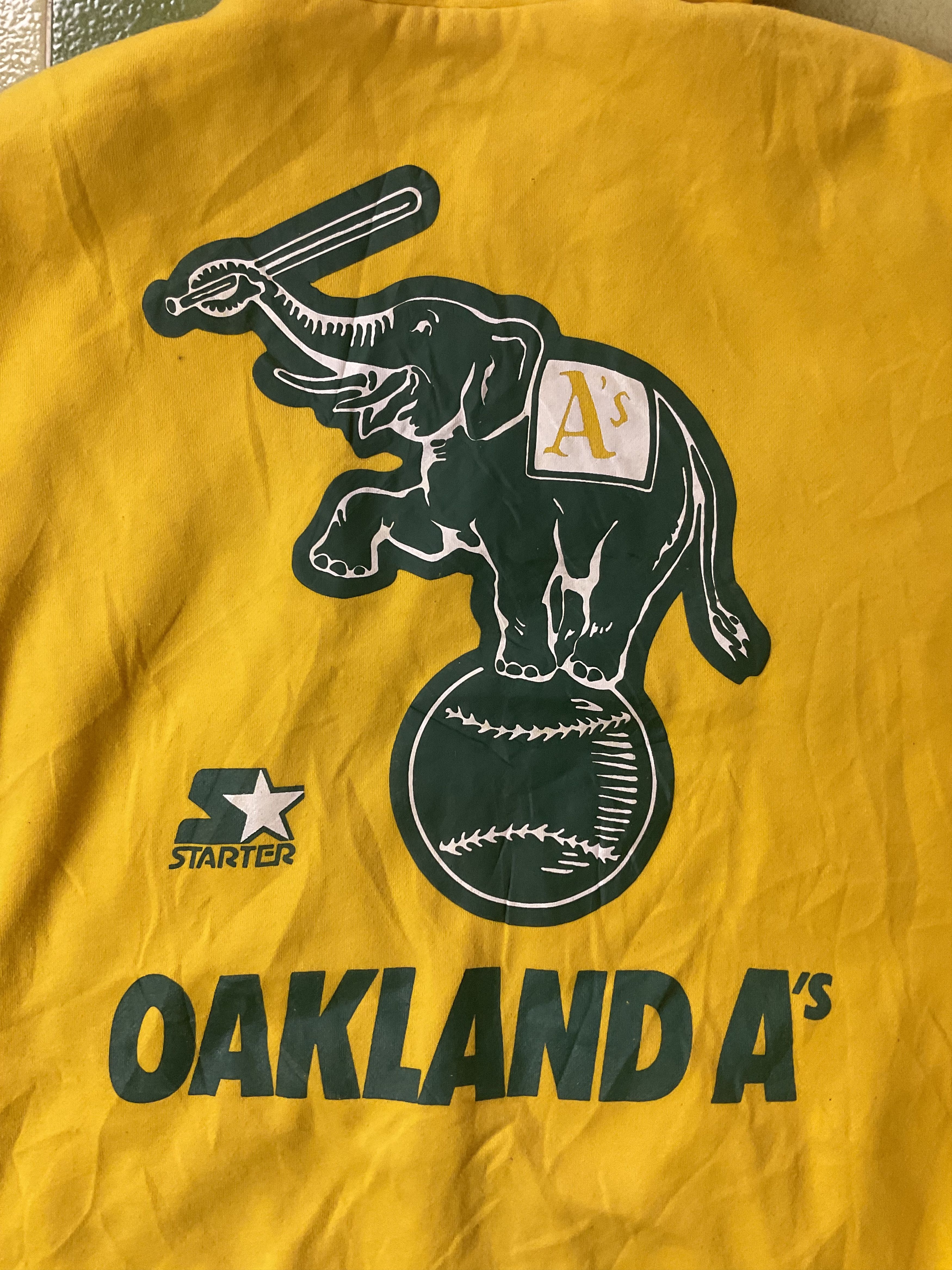MLB Reversible MLB Oakland Athletics Hoodie Jacket Stitched Size US M / EU 48-50 / 2 - 7 Thumbnail