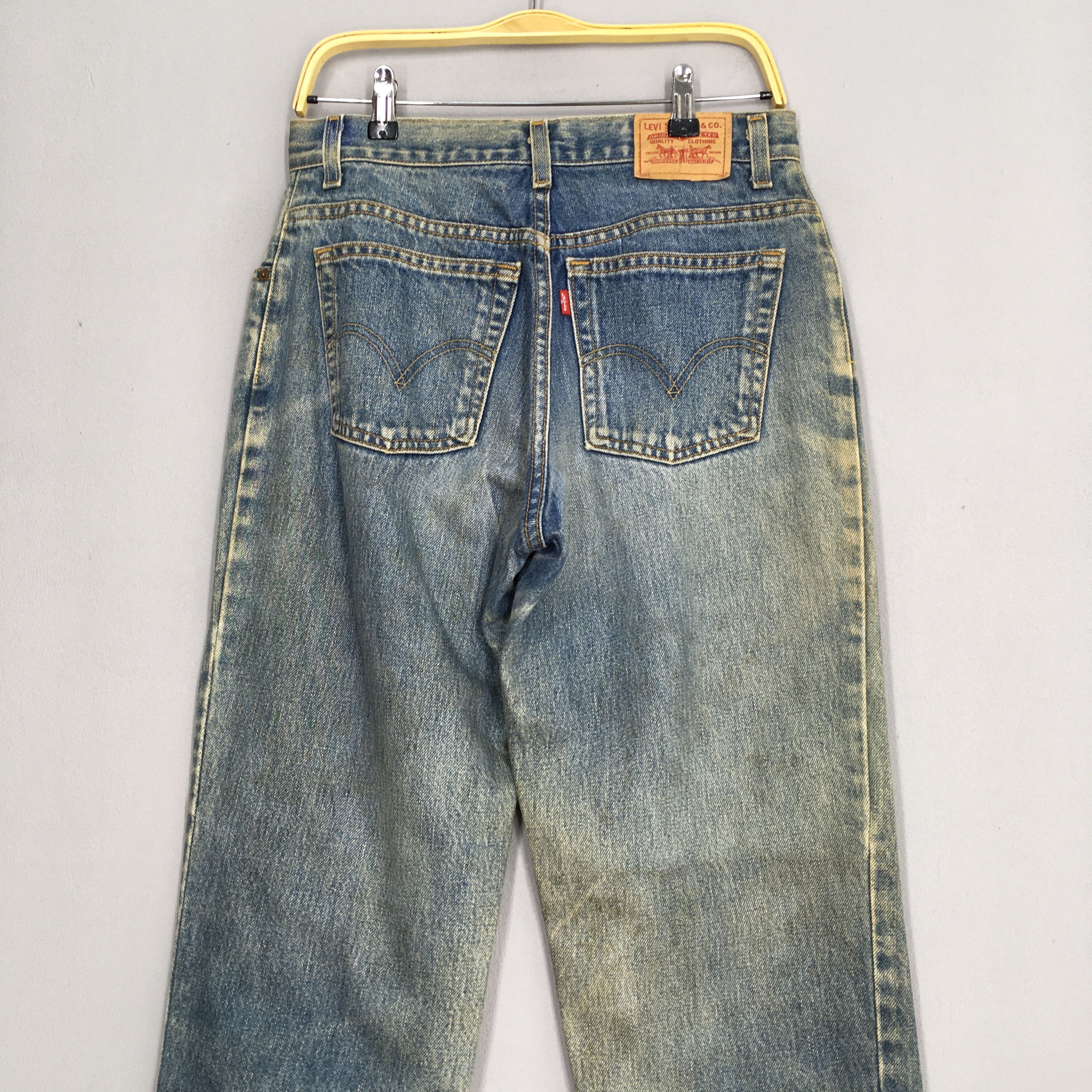 Levi's Size 30x32 Vintage Levi's 550 Relaxed Fit Jeans Size US 30 / EU 46 - 14 Thumbnail