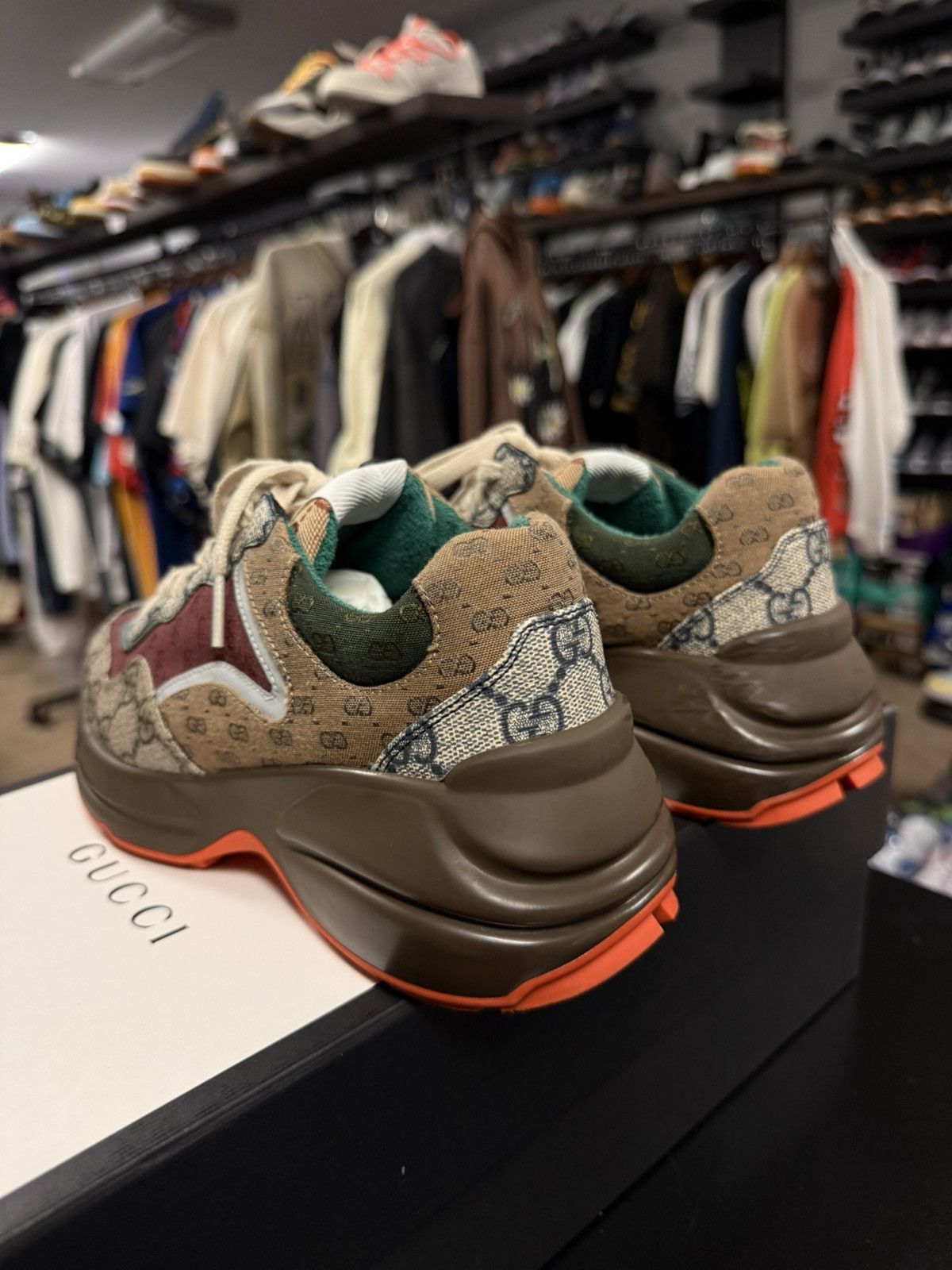 Gucci Gucci Rhyton Women’s Sneakers Size 36/6US 🧼 Size US 6 / IT 36 - 5 Thumbnail
