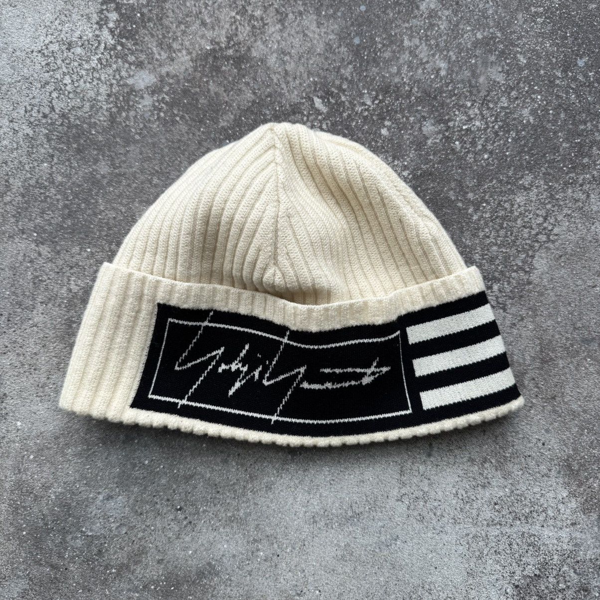 Japanese Brand Y-3 by Yohji Yamamoto Beanie Hat Size ONE SIZE - 2 Thumbnail