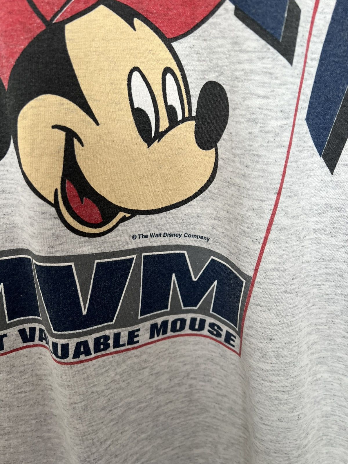 Disney 90s Mickey Mouse Florida Most Valuable Mouse MVM MVP TEE Size US L / EU 52-54 / 3 - 4 Thumbnail