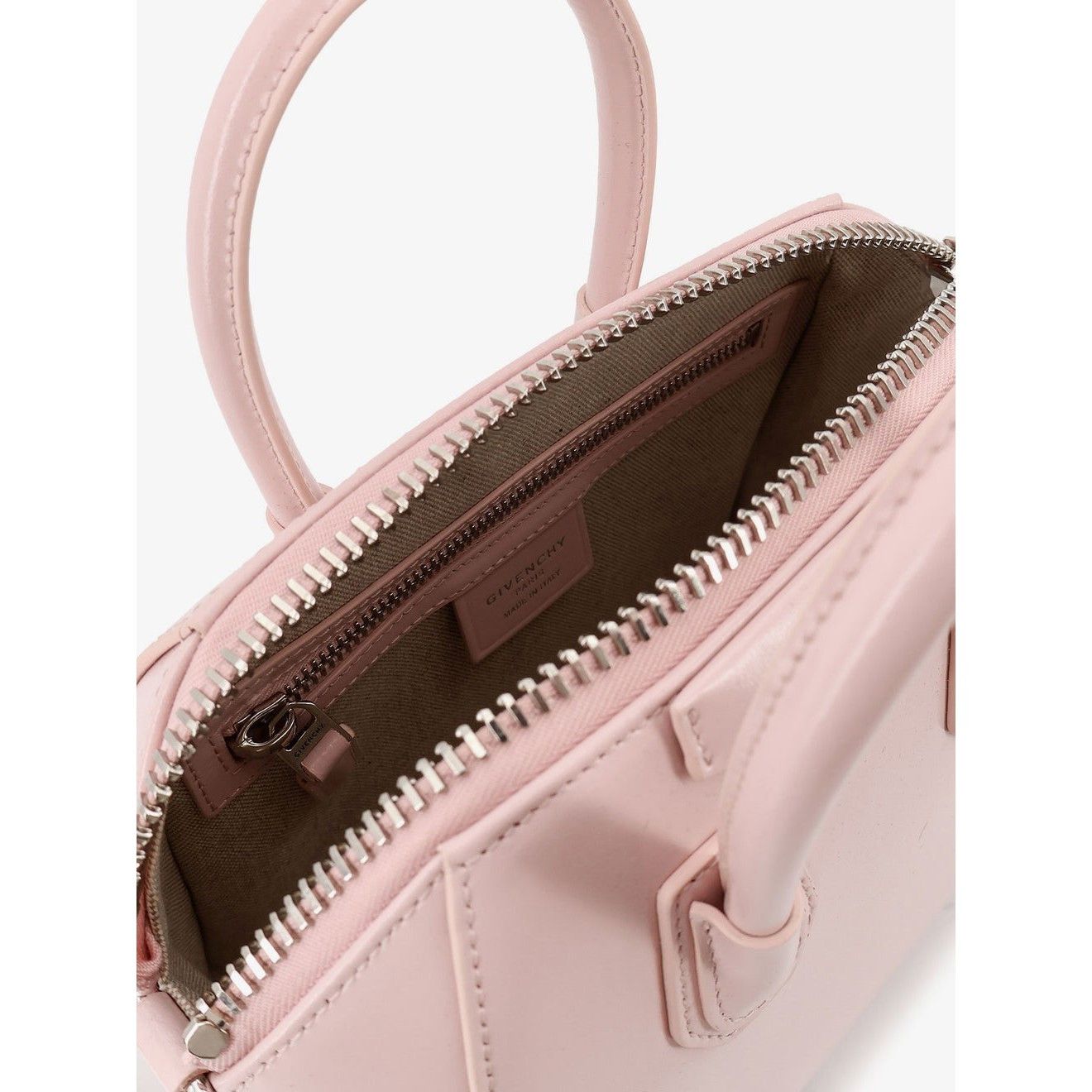 Givenchy GIVENCHY Antigona Mini Pink Leather Top Handle New & Authent Size ONE SIZE - 4 Thumbnail