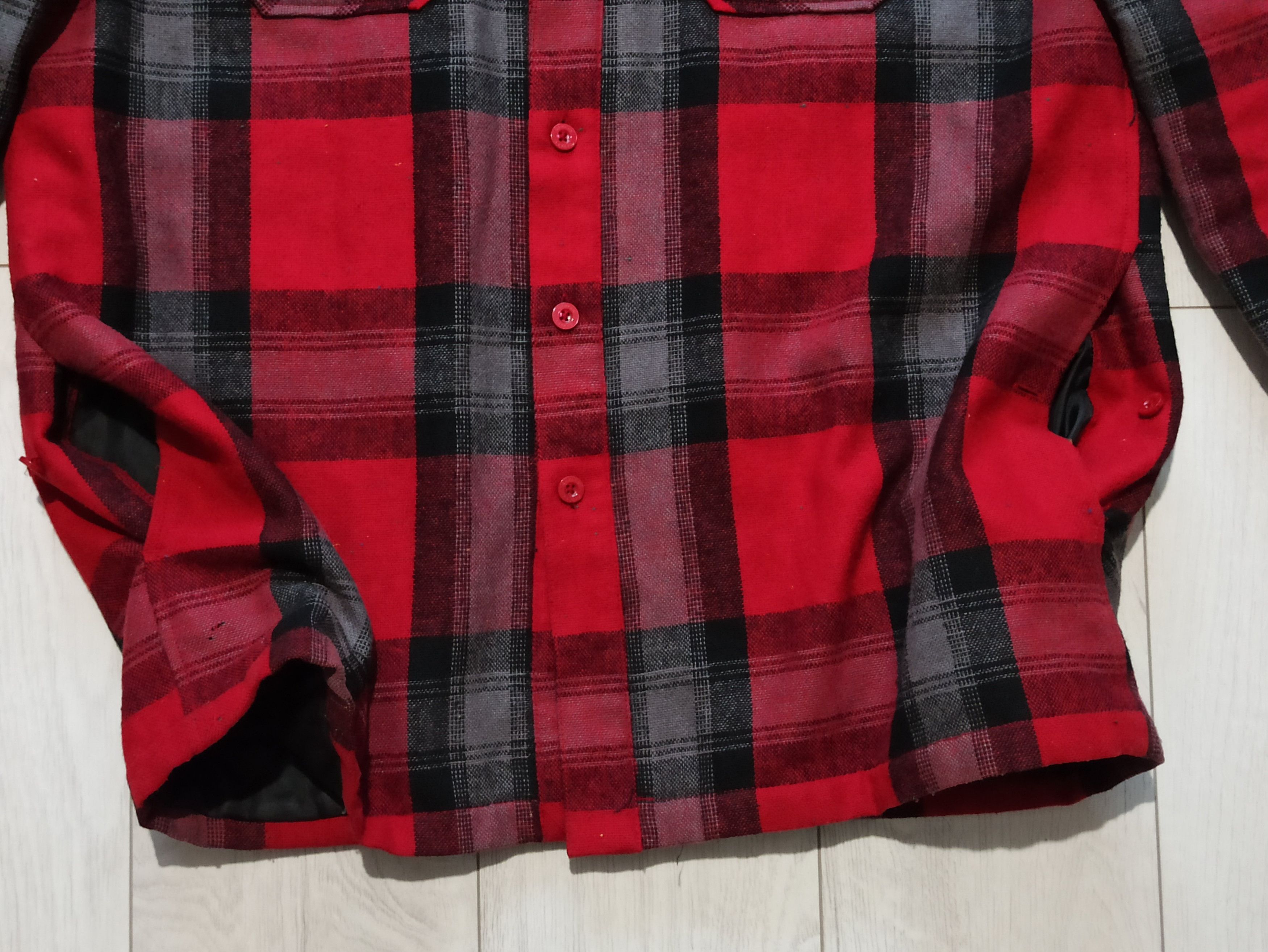 Oakley Oakley Plaid Wool Shirt Jacket Quilted Lining Size US M / EU 48-50 / 2 - 6 Thumbnail