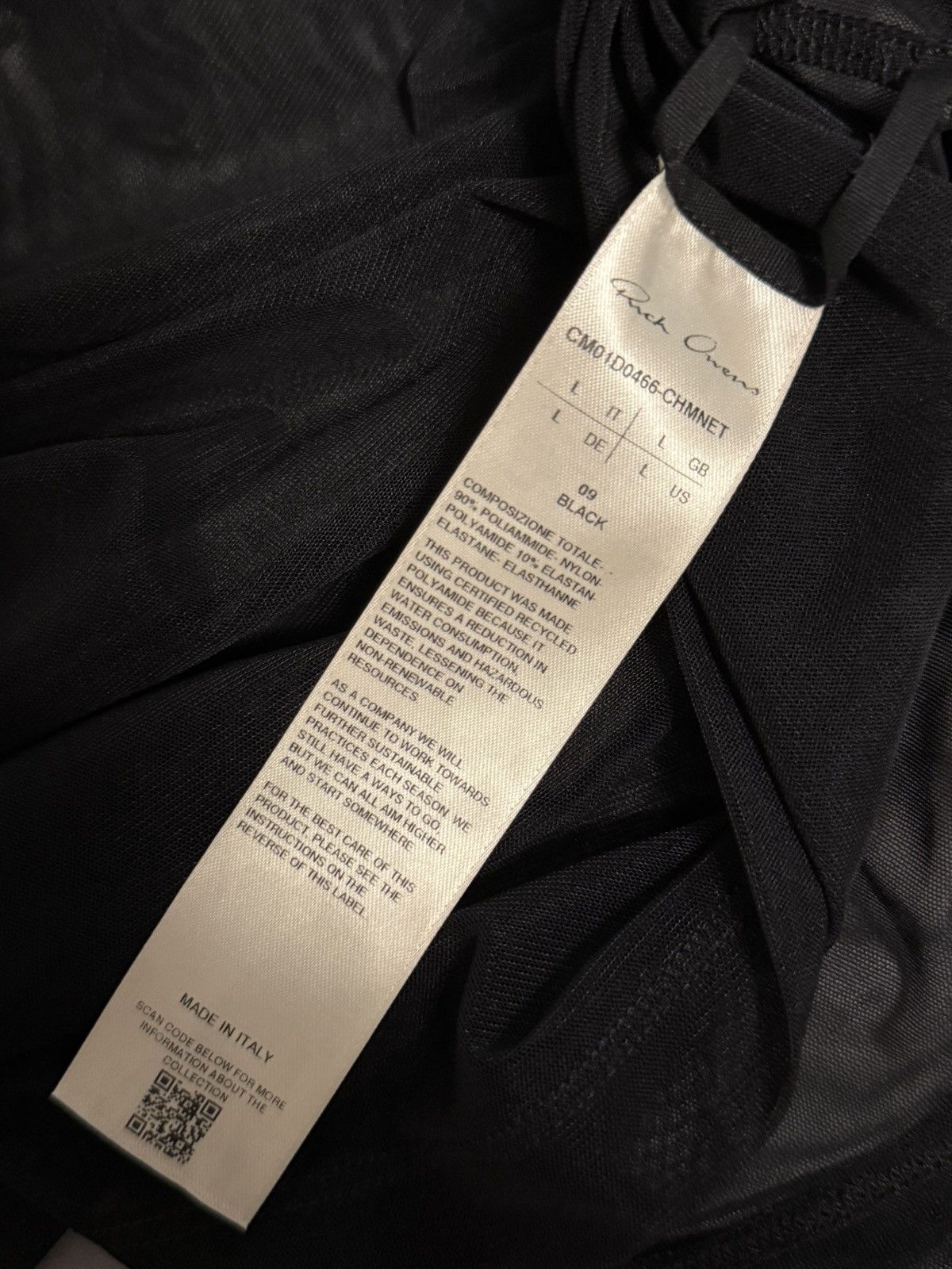 Champion × Rick Owens Rick Owens x Champion Dylan mesh tank Size US L / EU 52-54 / 3 - 4 Thumbnail