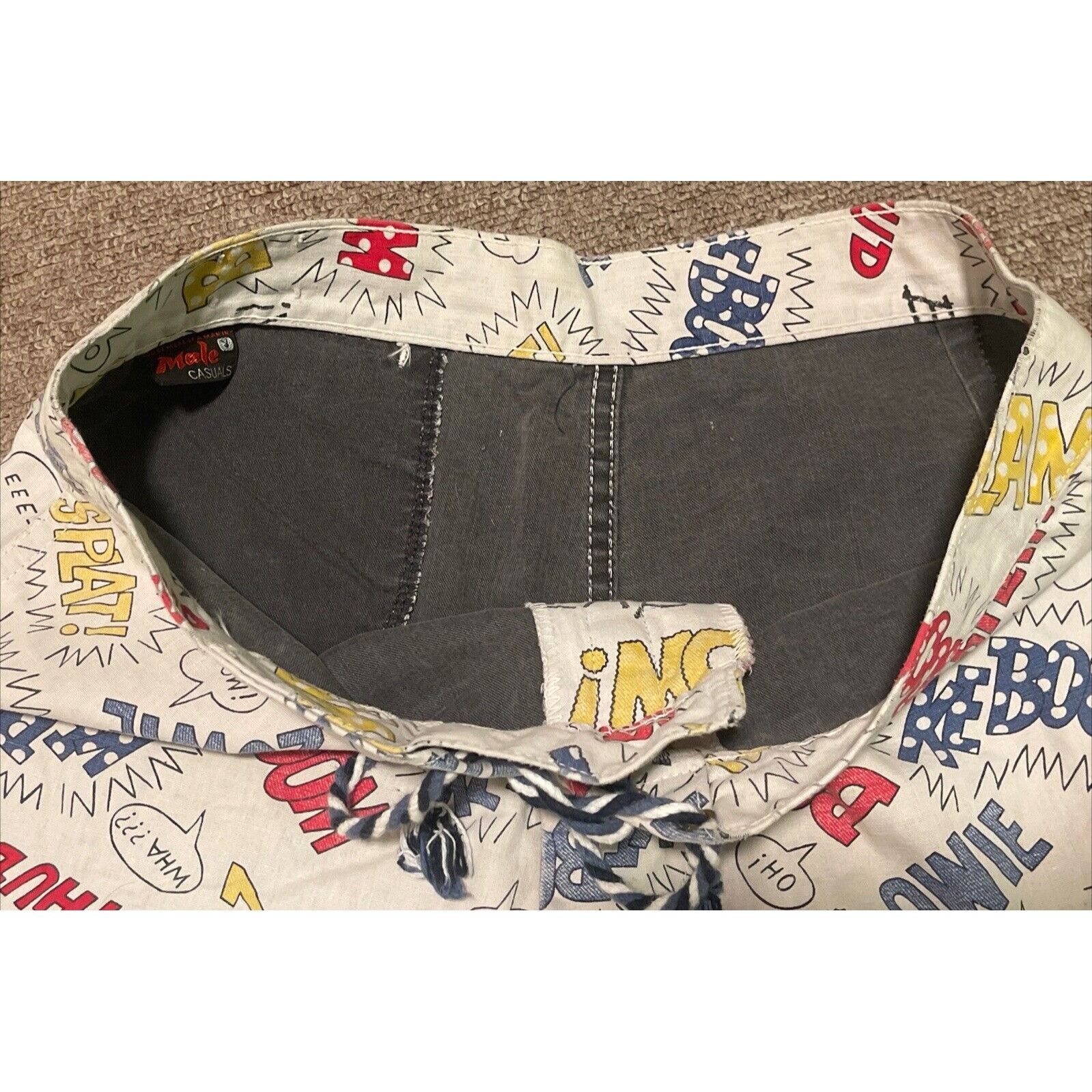Playboy Vintage 60s 70s Men’s Size 32” Playboy Male Casuals AOP Loun Size US 32 / EU 48 - 3 Thumbnail