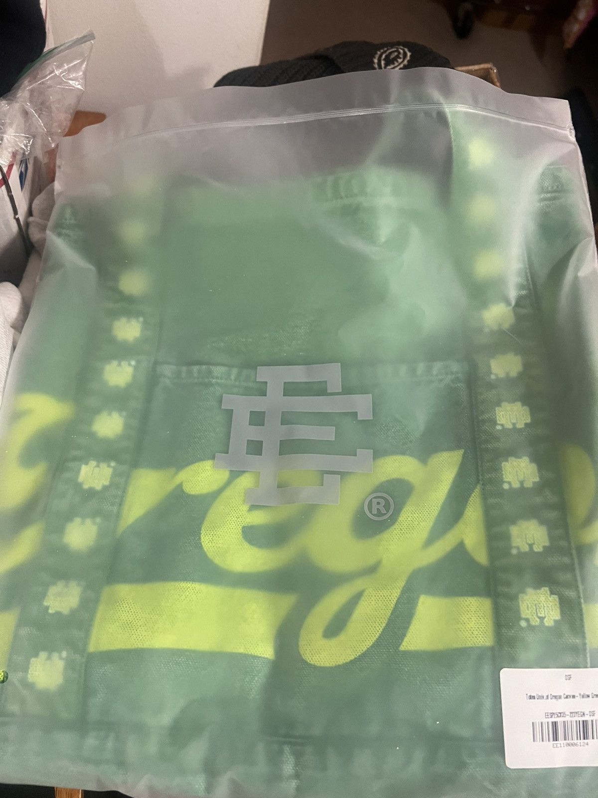 Eric Emanuel Eric Emanuel EE green NCAA Oregon Ducks tote bag Size ONE SIZE - 2 Thumbnail