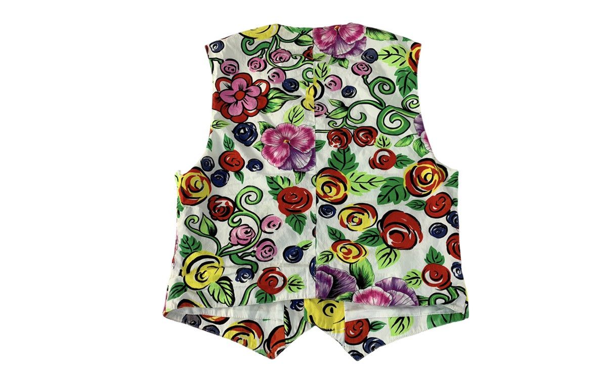 Versace Versus Gianni Versace Floral Over Art Vest Unisex Size S / US 4 / IT 40 - 9 Thumbnail