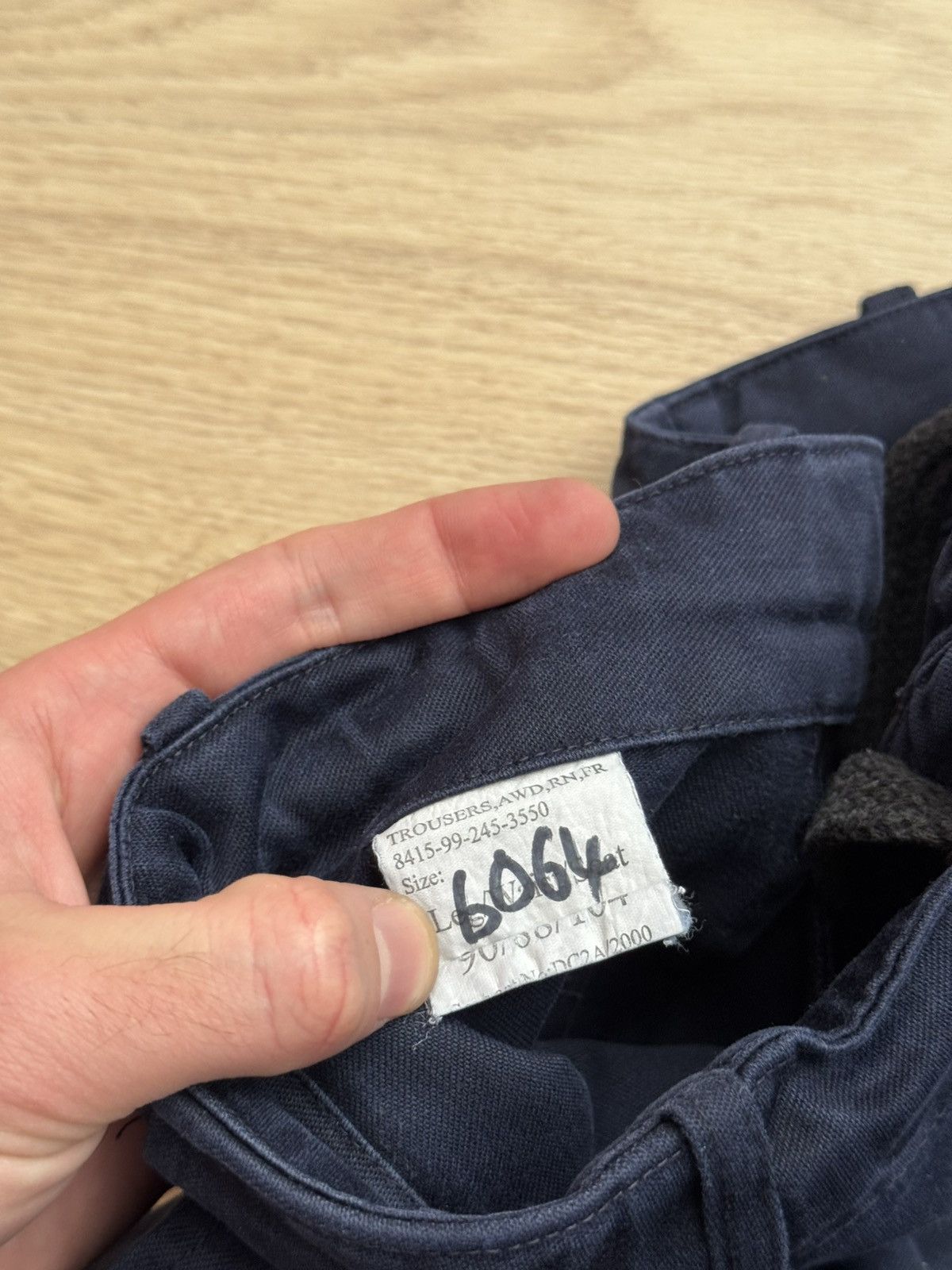 Vintage Vintage 00’s Great Britain Army Military Navy Cargo Pants Size US 34 / EU 50 - 4 Thumbnail