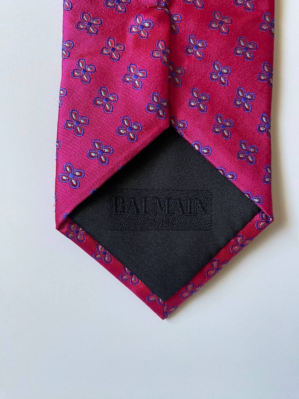 Balmain Vintage Balmain Paris New Ties 100% silk Size ONE SIZE - 4 Thumbnail