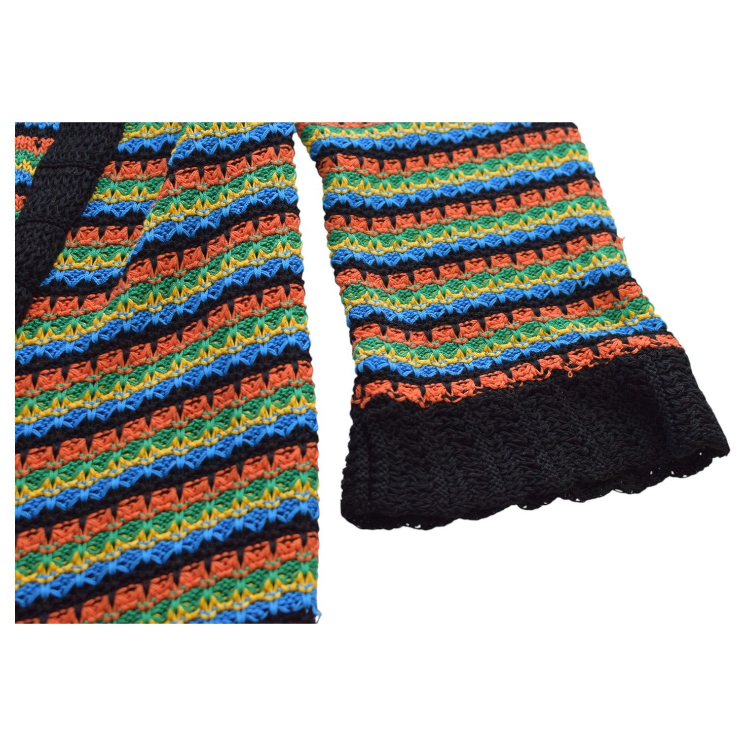 Alanui Alanui Multicolor Striped Knit Cotton Long Cardigan XS / S Size XS / US 0-2 / IT 36-38 - 6 Thumbnail