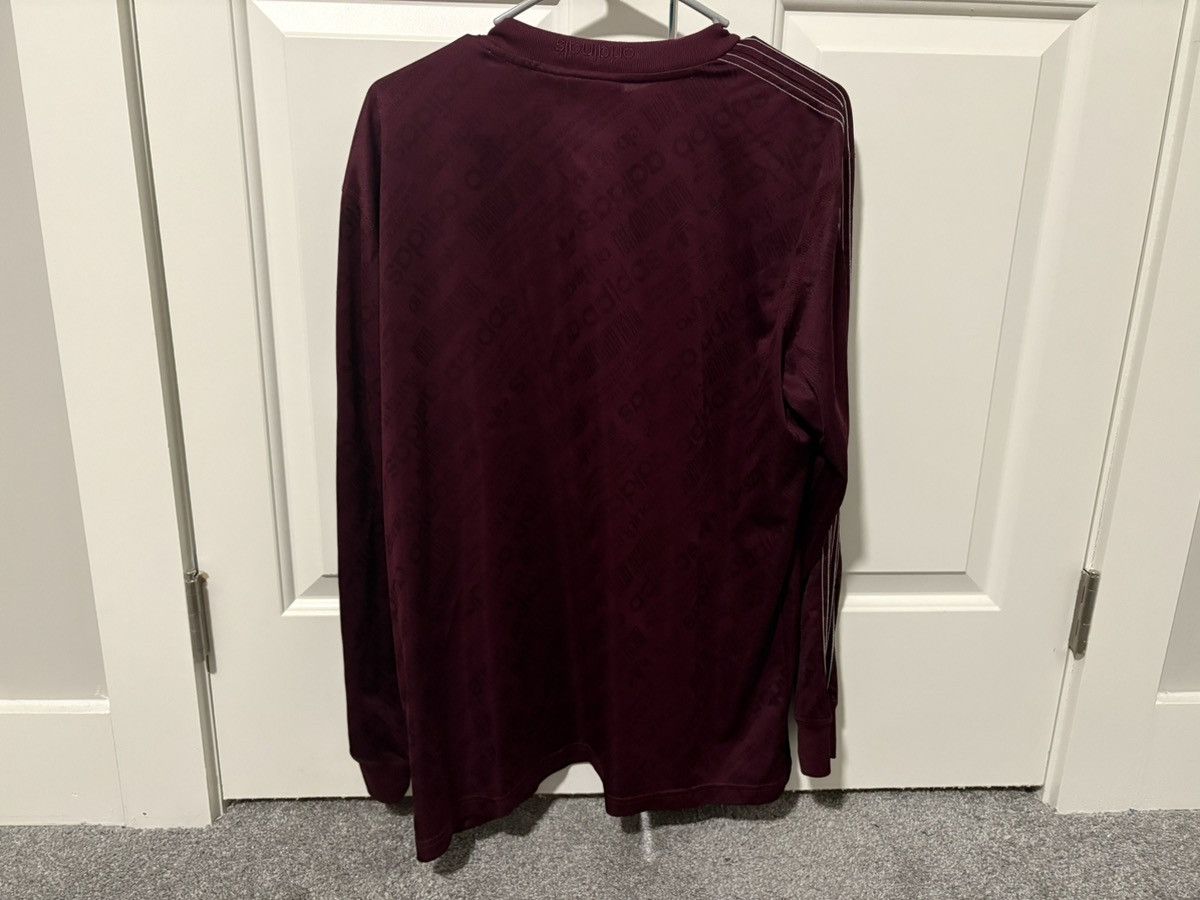 Adidas × Alexander Wang Alexander Wang Adidas Long Sleeve Soccer Jersey Maroon Size US L / EU 52-54 / 3 - 2 Thumbnail