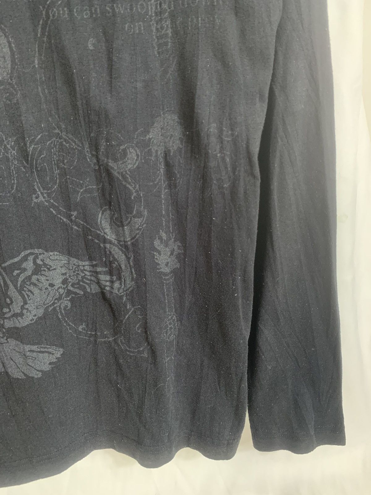 Japanese Brand Fr Jeans Faded black longsleve Size US M / EU 48-50 / 2 - 14 Thumbnail