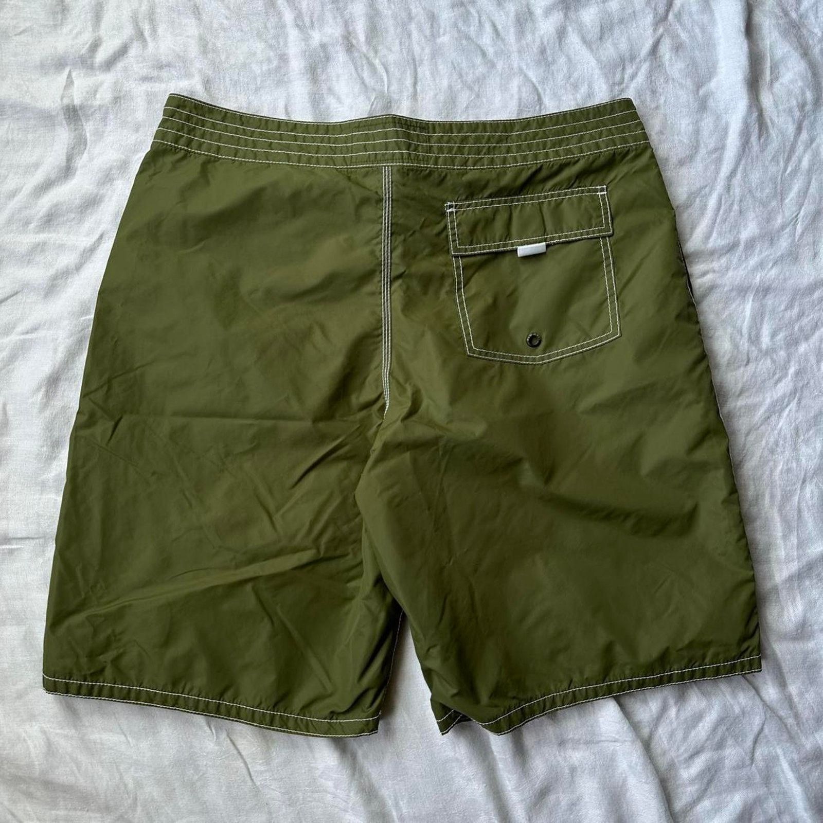 Old Navy × Vintage Vintage Y2K Old Navy Skull Board Shorts Swim Surf Suit Size US 35 - 7 Thumbnail