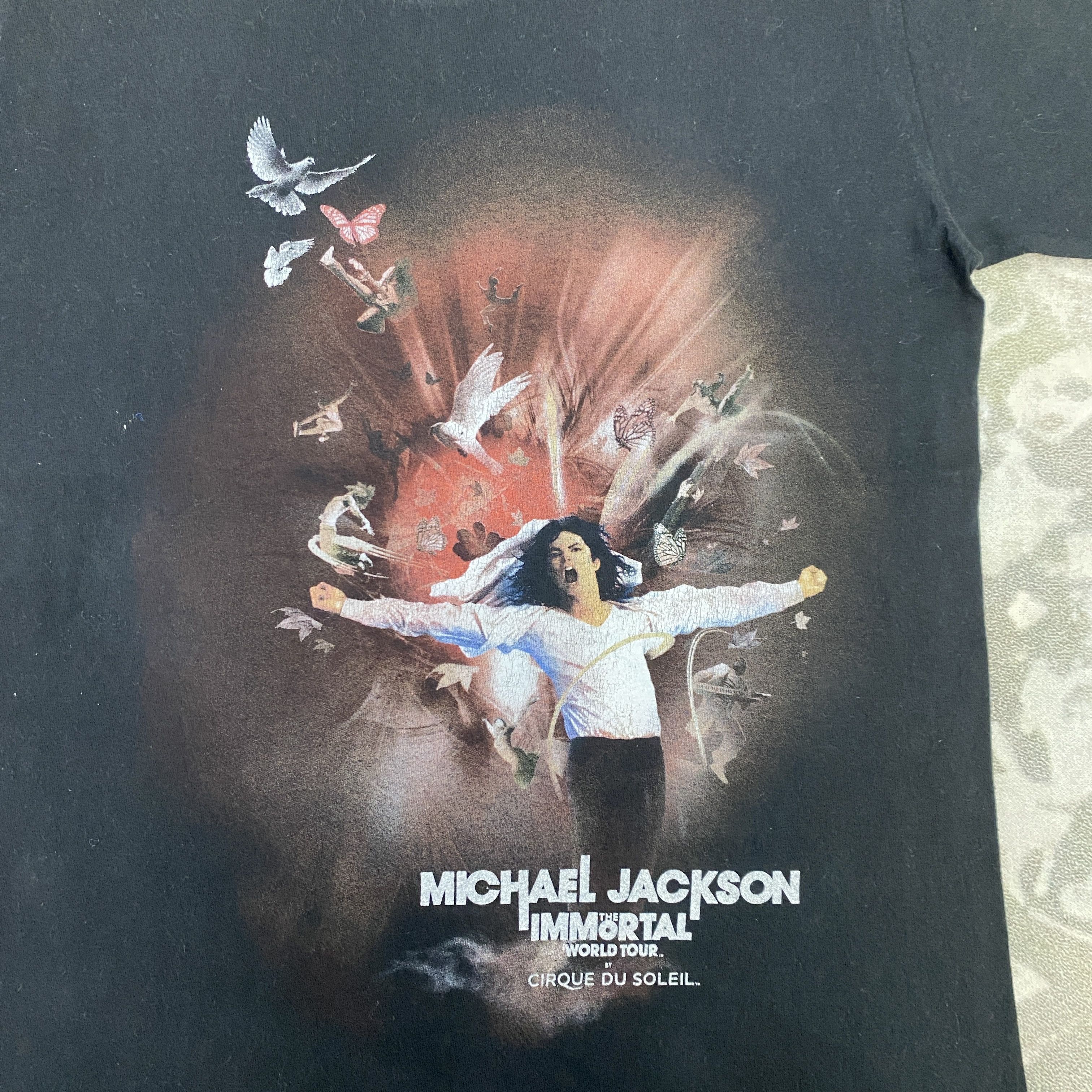 Michael Jackson Michael Jackson The Immortal World Tour T-Shirt - H075 Size US L / EU 52-54 / 3 - 3 Thumbnail