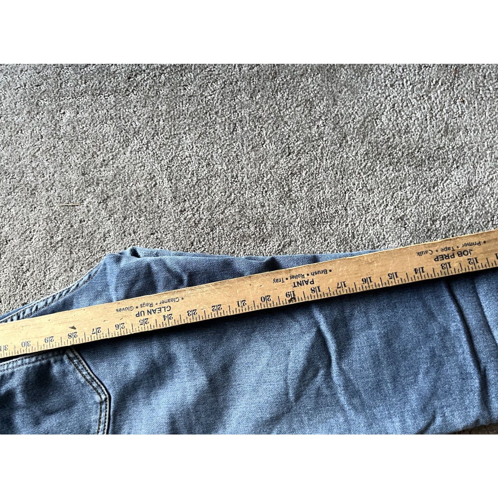 Vintage Harper Jeans Womens 28 Skinny Mid Rise Dark Wash Blue Denim Stretch Size 28" / US 6 / IT 42 - 6 Thumbnail