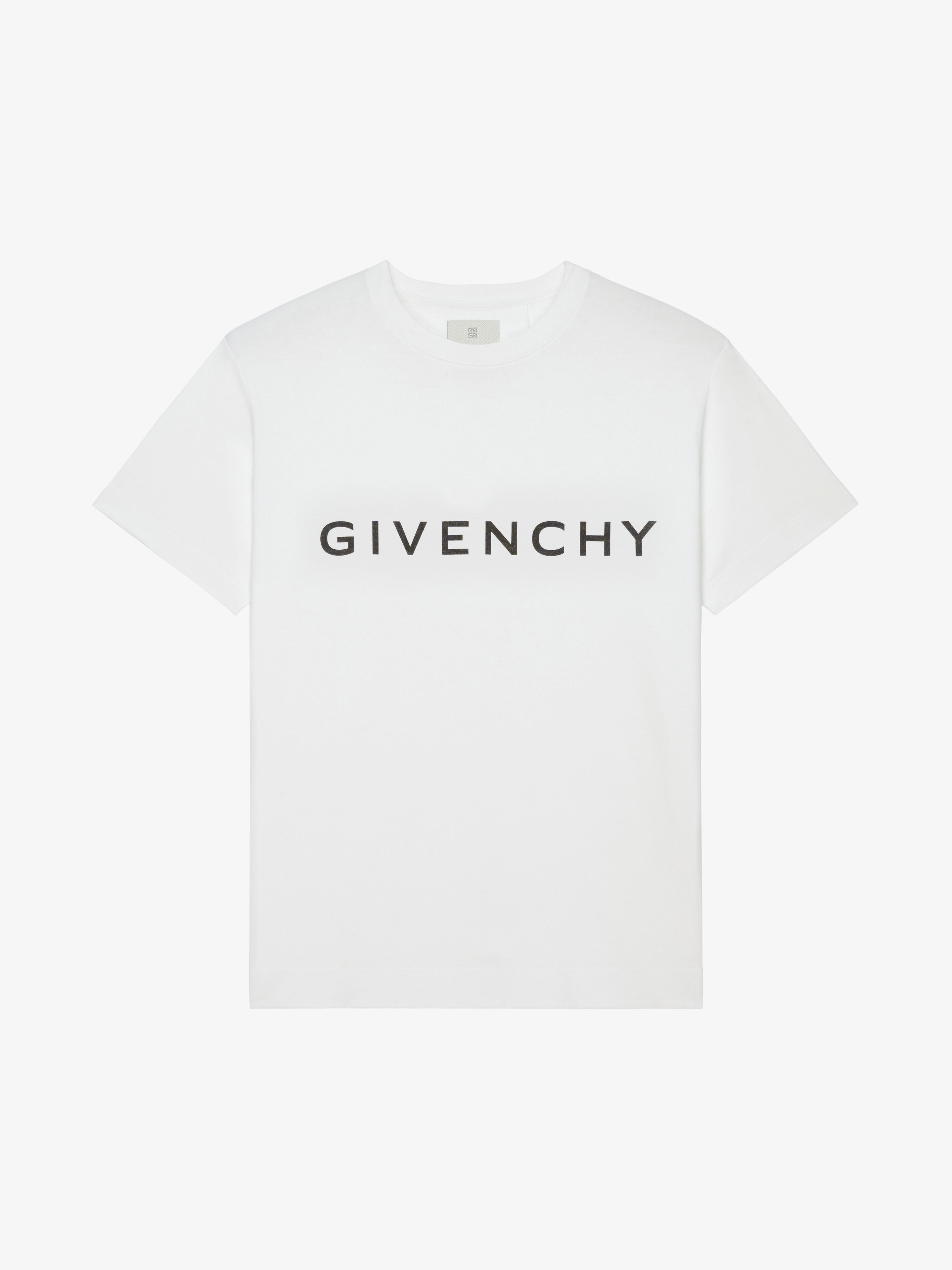 Givenchy o1w1db10426 Oversized Fit T-Shirt in White Size US XXL / EU 58 / 5 - 1 Thumbnail