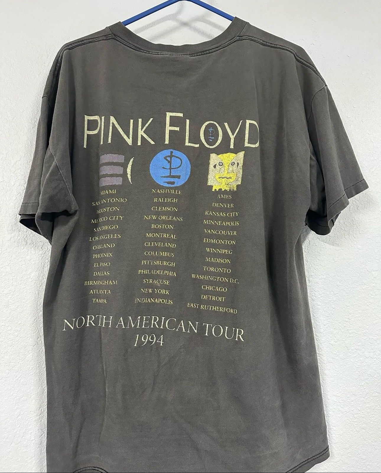 Vintage Vintage Pink Floyd Division bell 1992 Size US XL / EU 56 / 4 - 3 Thumbnail