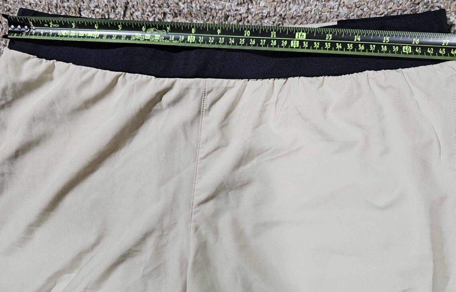 Spyder spyder active Beige drawstring shorts approx 34W 8" Inseam Size US 32 / EU 48 - 4 Thumbnail