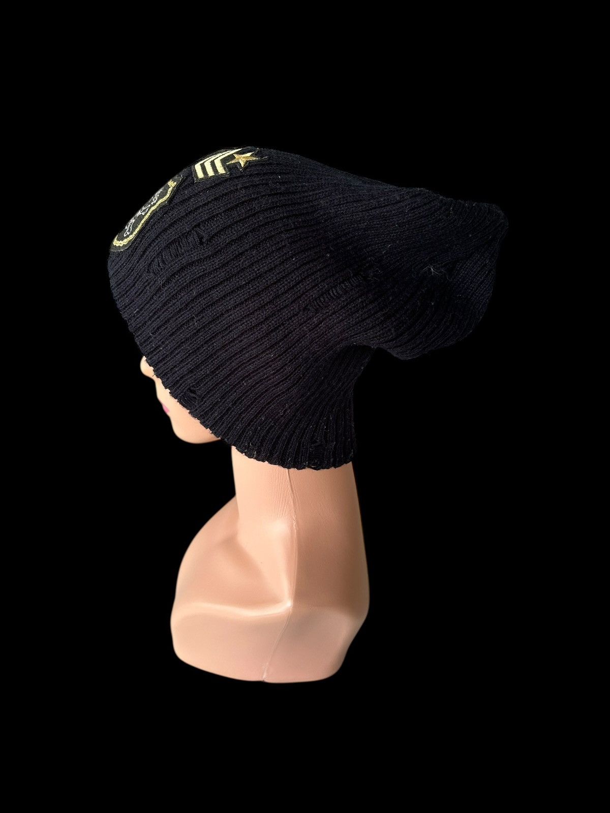 Japanese Brand × Kapital × Vintage Skull Distressed Thrasher Vintage Beanie Hats Size ONE SIZE - 2 Thumbnail