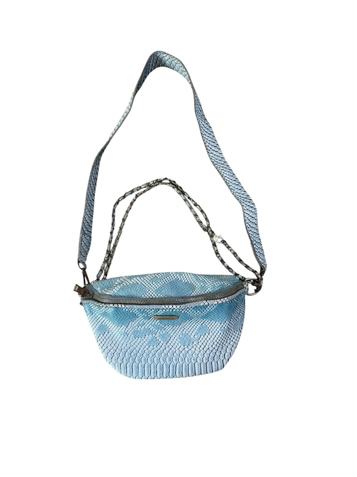 Mizzen+Main Japan Brand Mizzue Cross Body Waist Bag, Python Skin Style Size ONE SIZE - 1 Thumbnail
