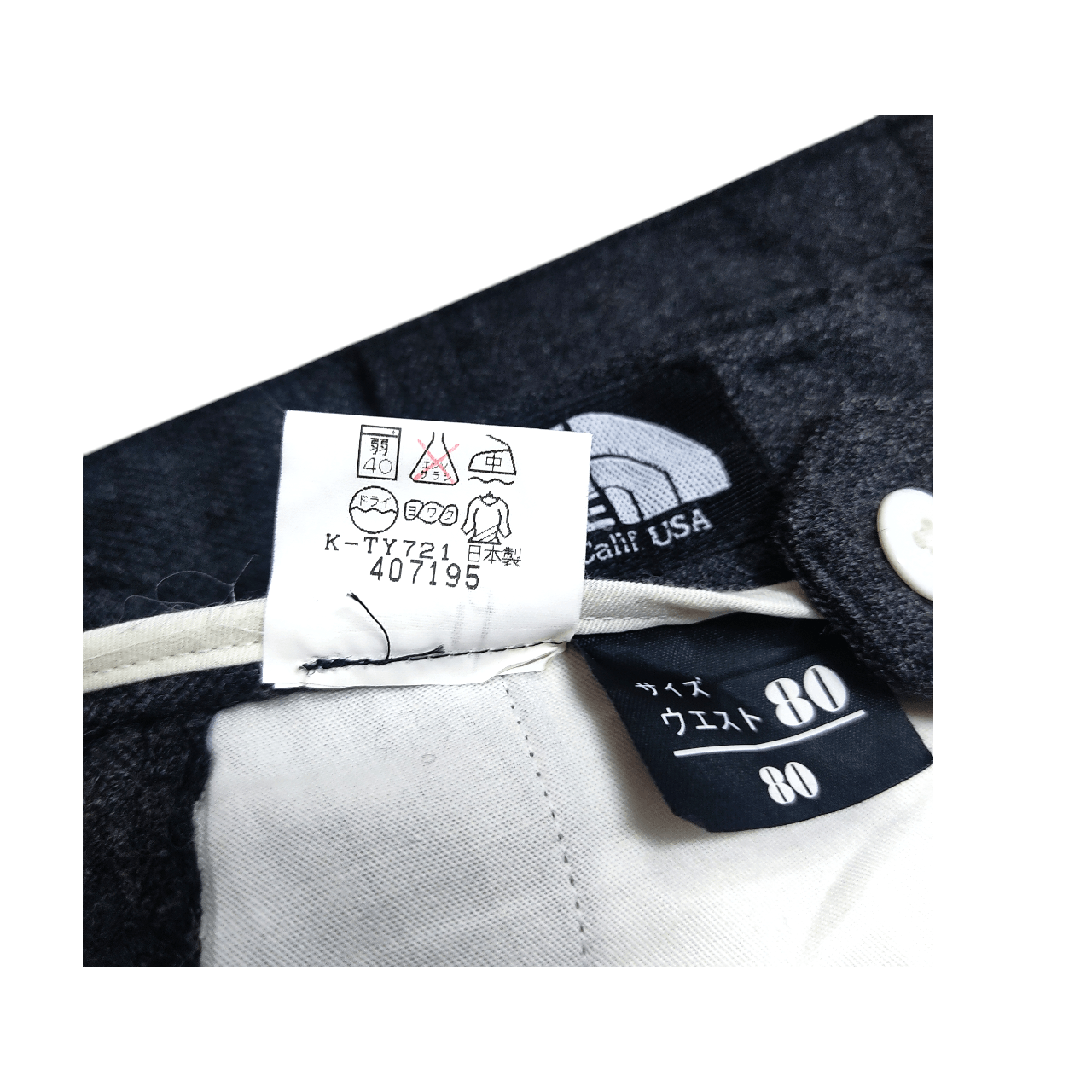 Smartwool Vintage The North Face Berkeley Double Pleats Wool Trousers Size US 31 - 13 Thumbnail