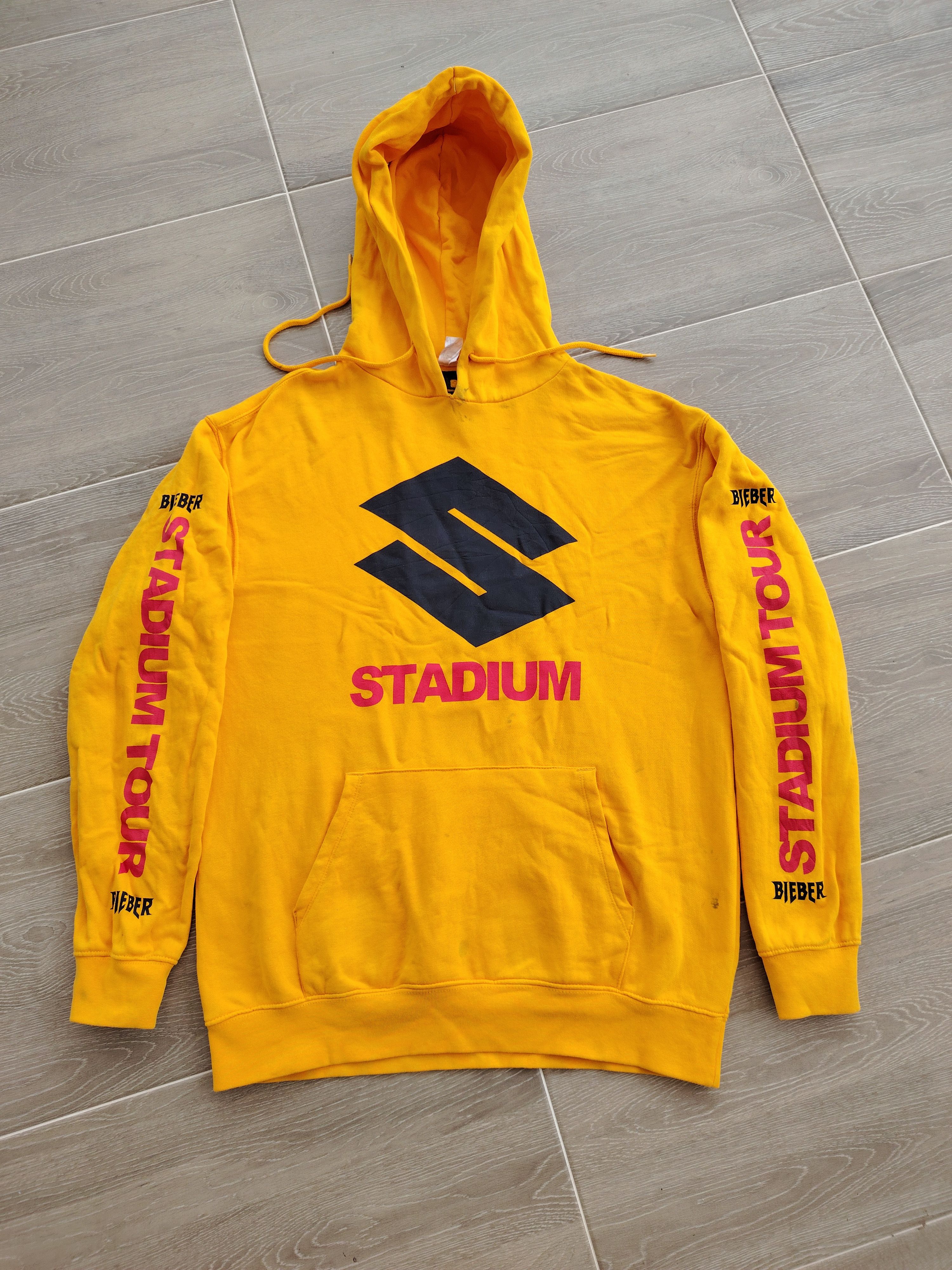 Justin bieber yellow hoodie online