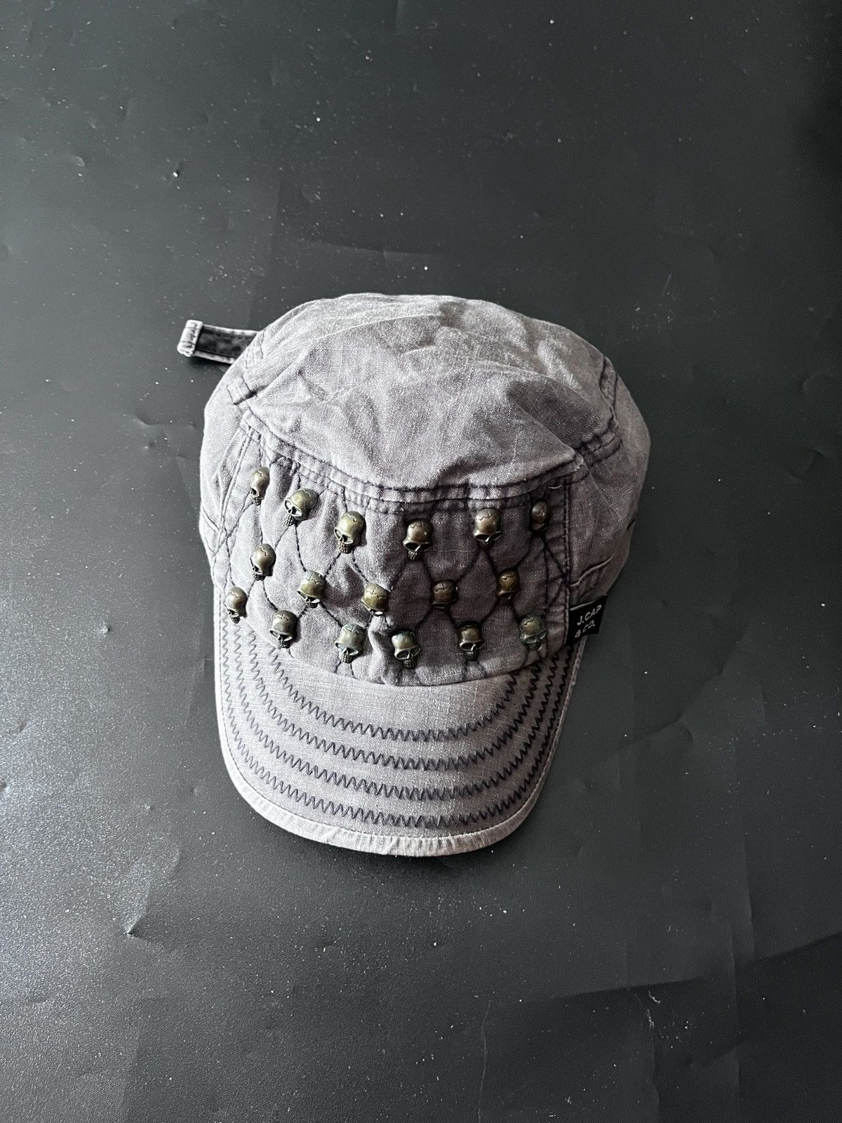 Japanese Brand japanese Commando j.cap skull hat Size ONE SIZE - 3 Thumbnail