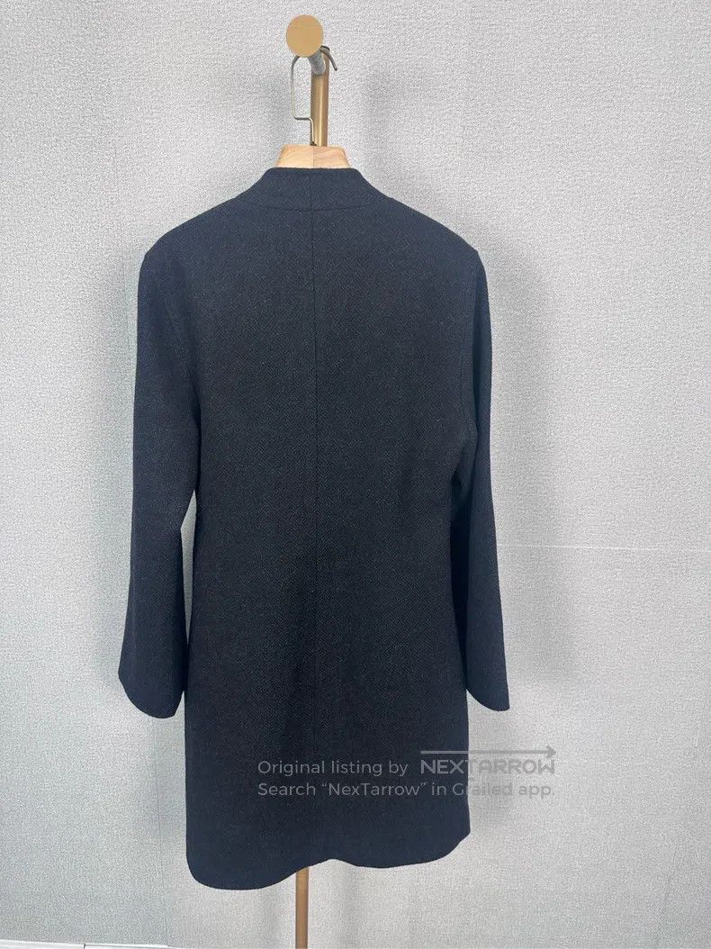 Hermes Hermes Black Long Coat Jacket Size XS / US 0-2 / IT 36-38 - 2 Thumbnail