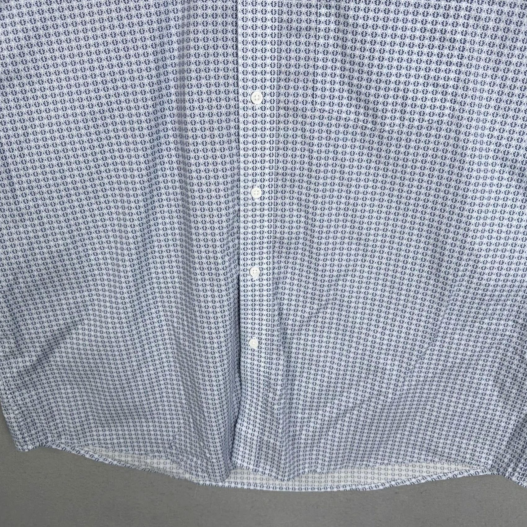 Wrangler Wrangler Shirt Mens 2XL Blue Geometric Print Casual Western Ranch Workwear Shirt Mens 2XL Blue Geometric Print Wrangler Size US XXL / EU 58 / 5 - 3 Thumbnail