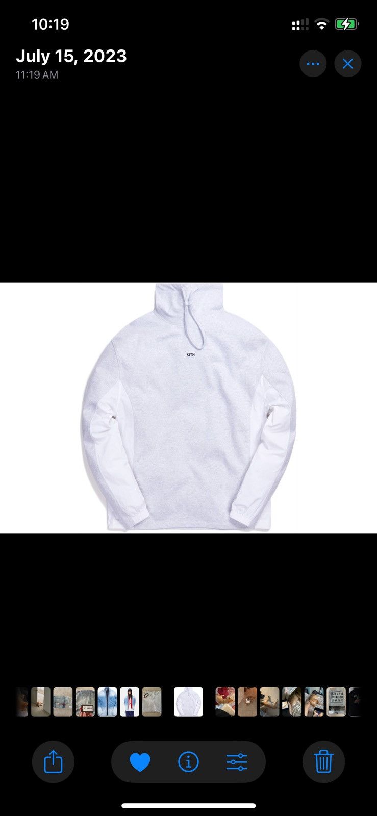 Kith × Ronnie Fieg Kith Heavy Jersey Funnel Neck Pullover Size US L / EU 52-54 / 3 - 1 Thumbnail