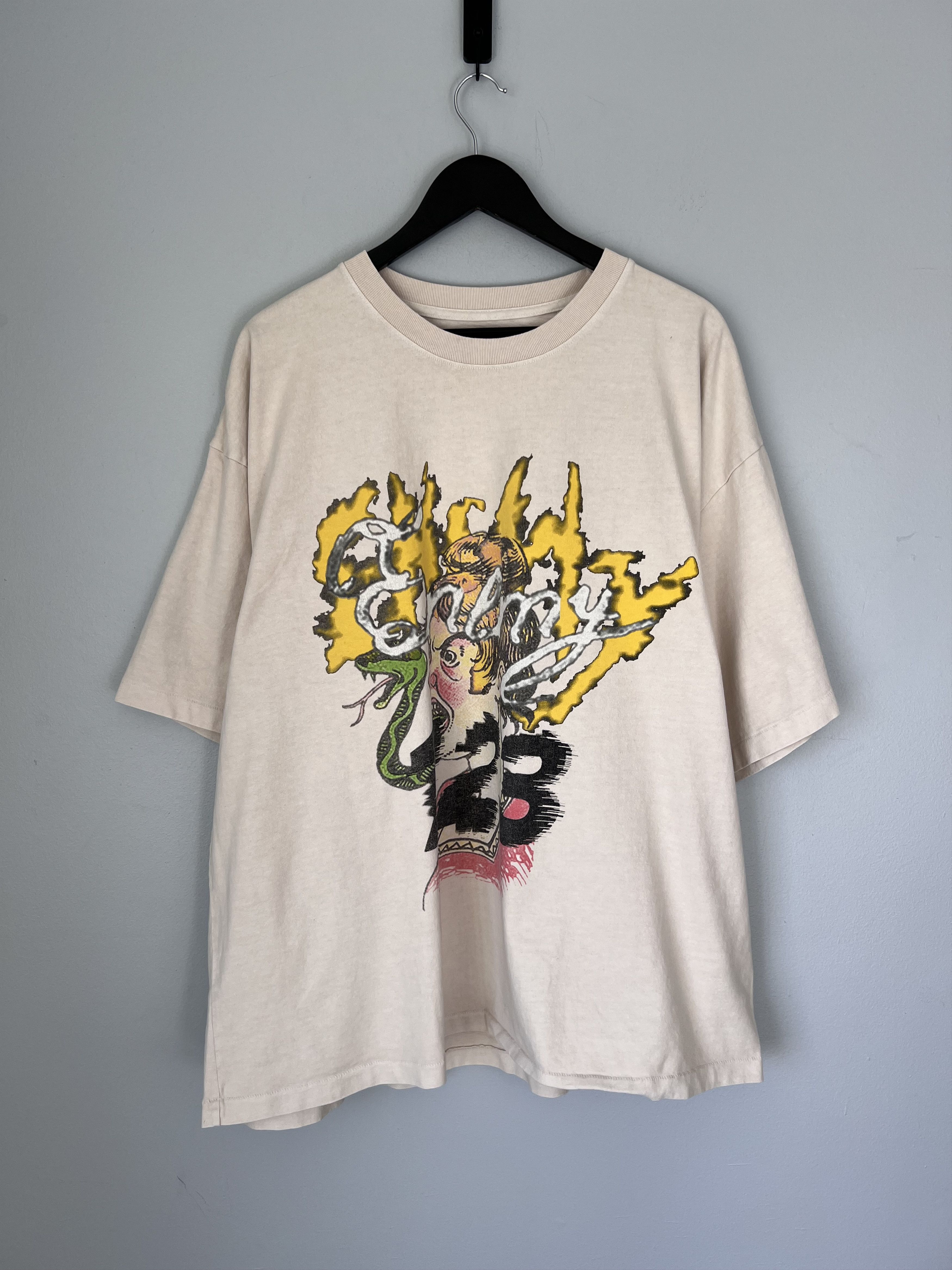 RRR-123 RRR 123 CVA Snake Tee in Vintage White Size US XL / EU 56 / 4 - 2 Thumbnail