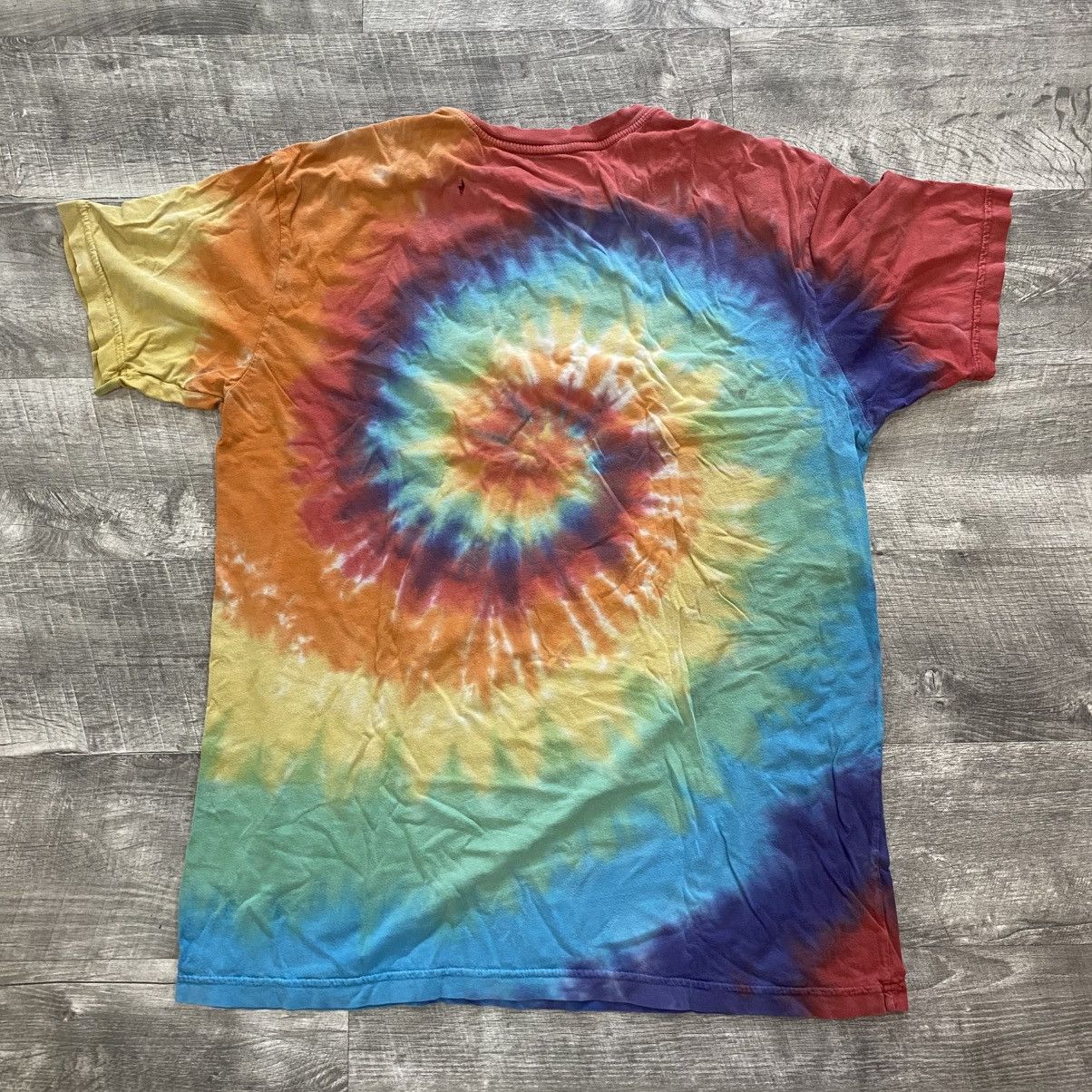 Huf RARE HUF Tie dye t shirt size Large Size US L / EU 52-54 / 3 - 2 Thumbnail