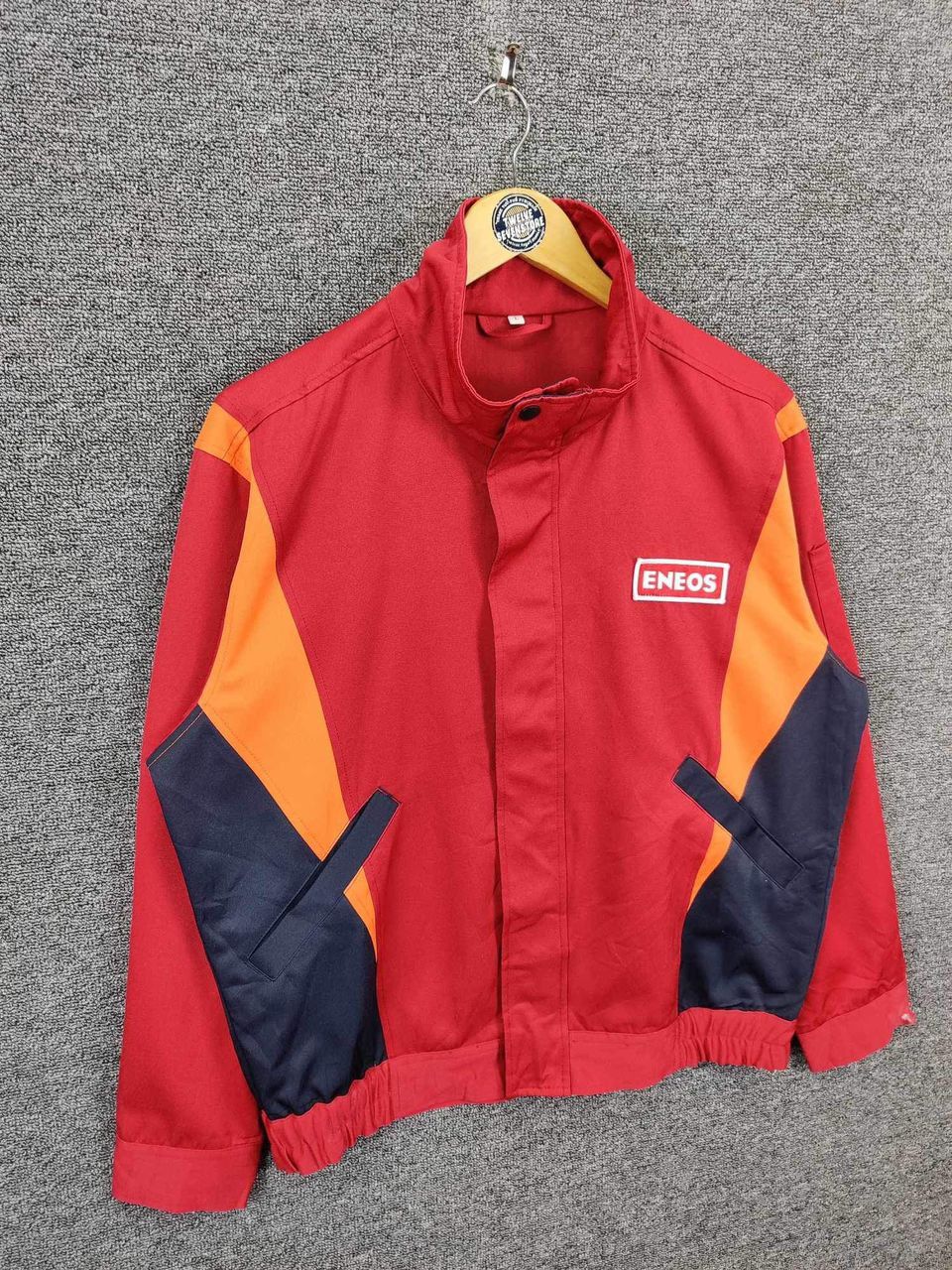 Japanese Brand Vintage Eneos Intial D Workers Jacket Size US L / EU 52-54 / 3 - 5 Thumbnail