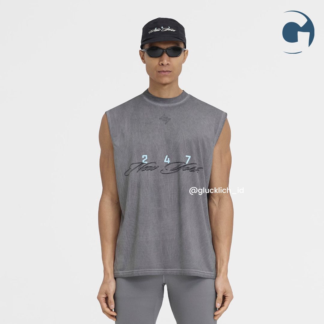 Other Represent 247, 247 New York Oversized Tank in Smoke Size US M / EU 48-50 / 2 - 5 Thumbnail