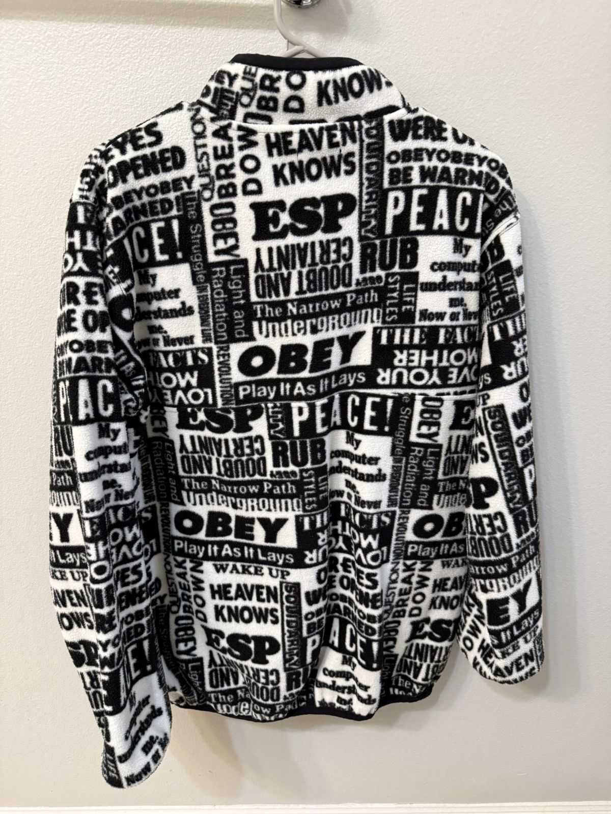 Obey Obey Fleece Quarter Zip Size US M / EU 48-50 / 2 - 4 Thumbnail