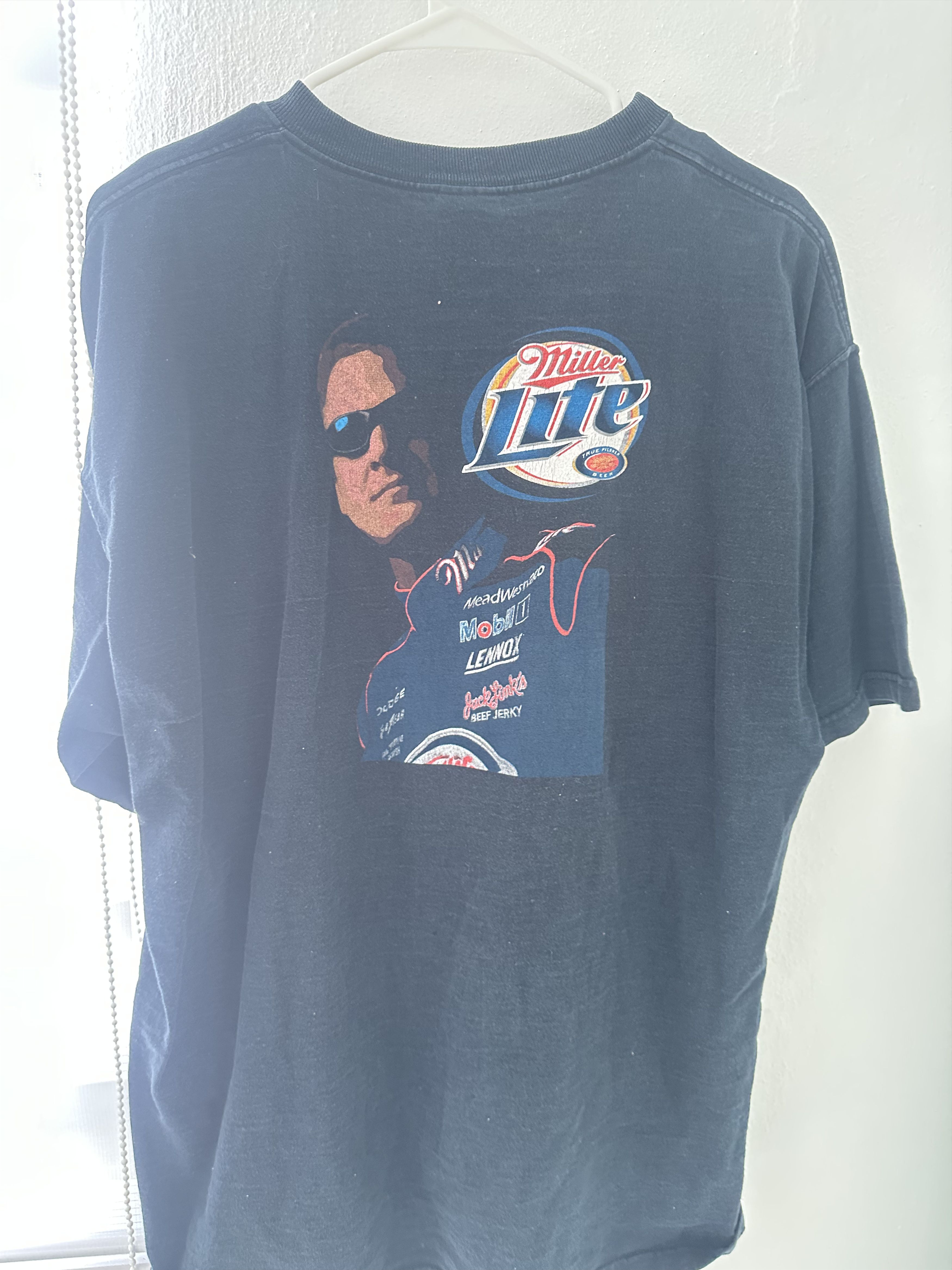NASCAR Nascar Miller Lite T-Shirt Size US XL / EU 56 / 4 - 3 Thumbnail