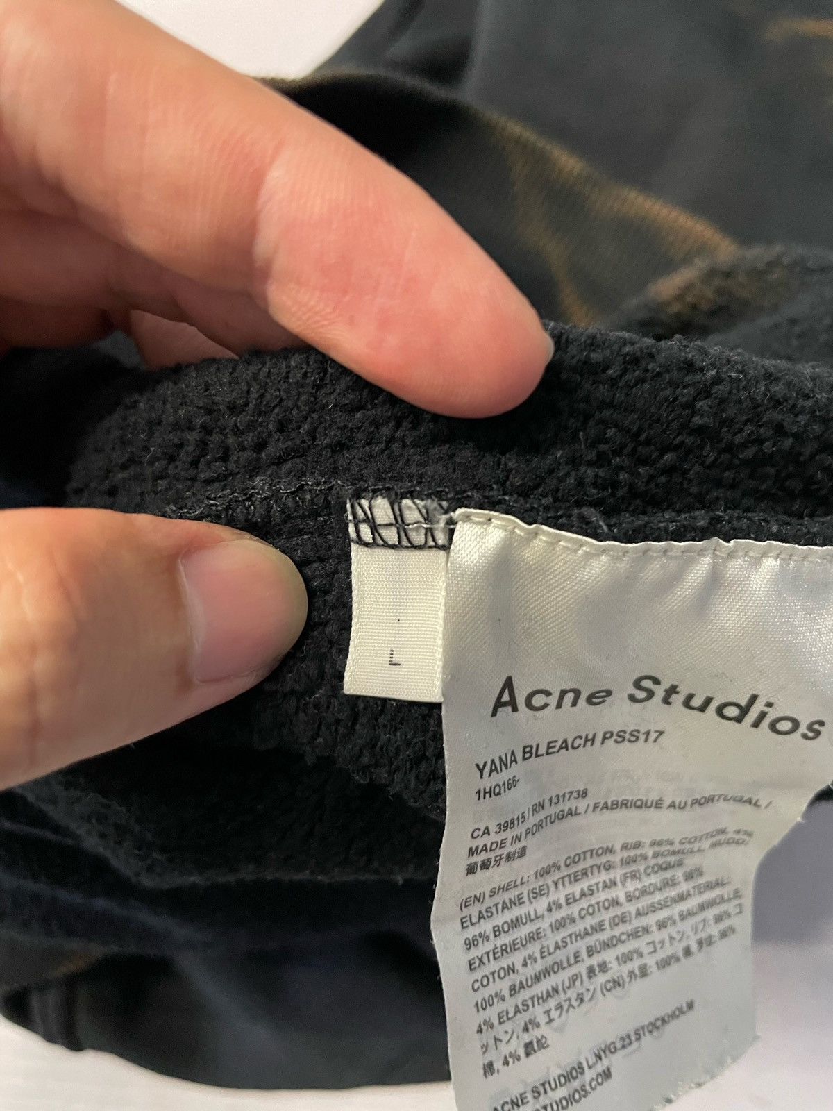 Acne Studios Acne Studios Oversized Tie-Dyed Crewneck Size US L / EU 52-54 / 3 - 12 Thumbnail