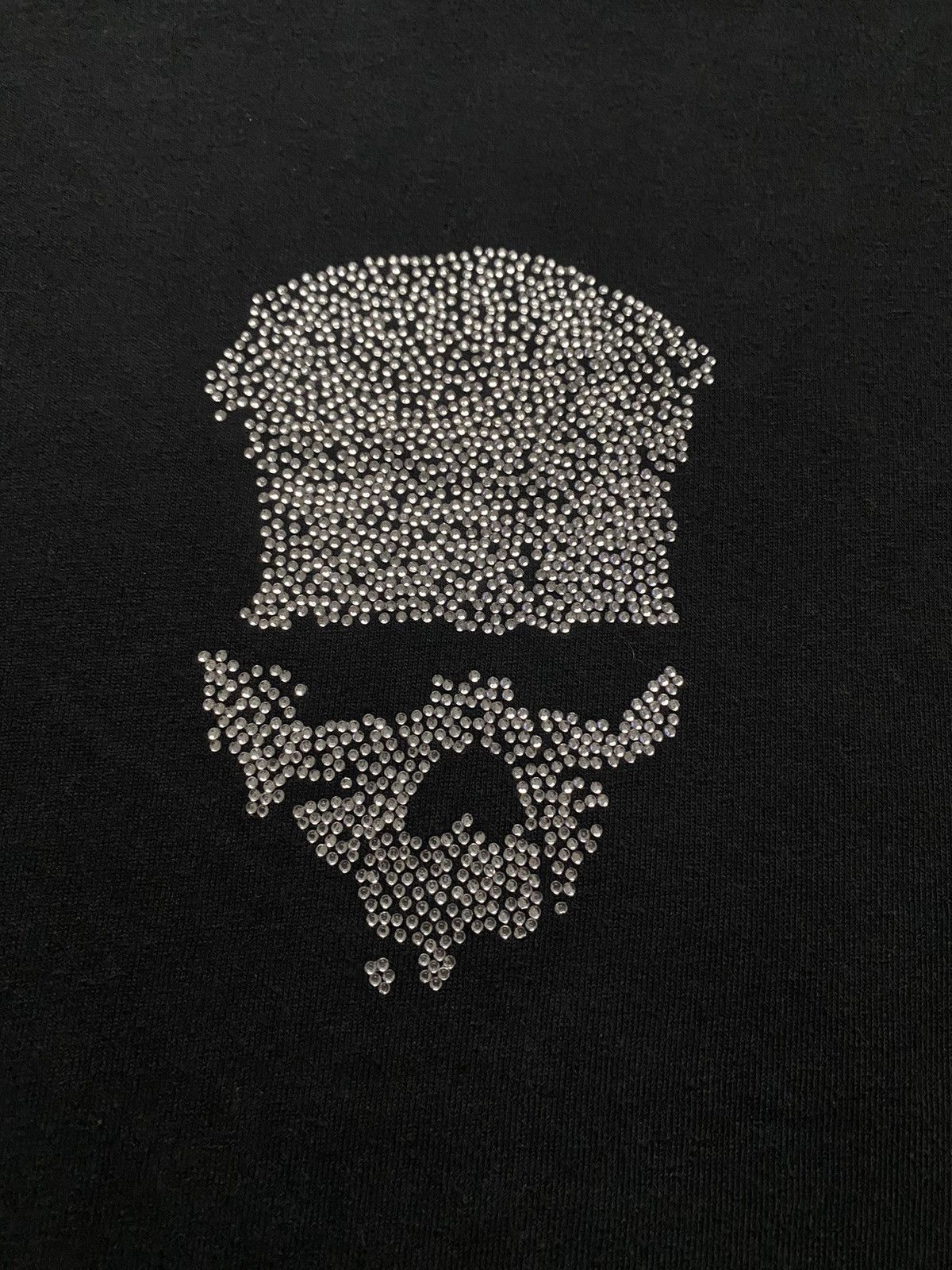 Vintage Y2K SKULL BEJEWELED TEEs Size US L / EU 52-54 / 3 - 3 Thumbnail