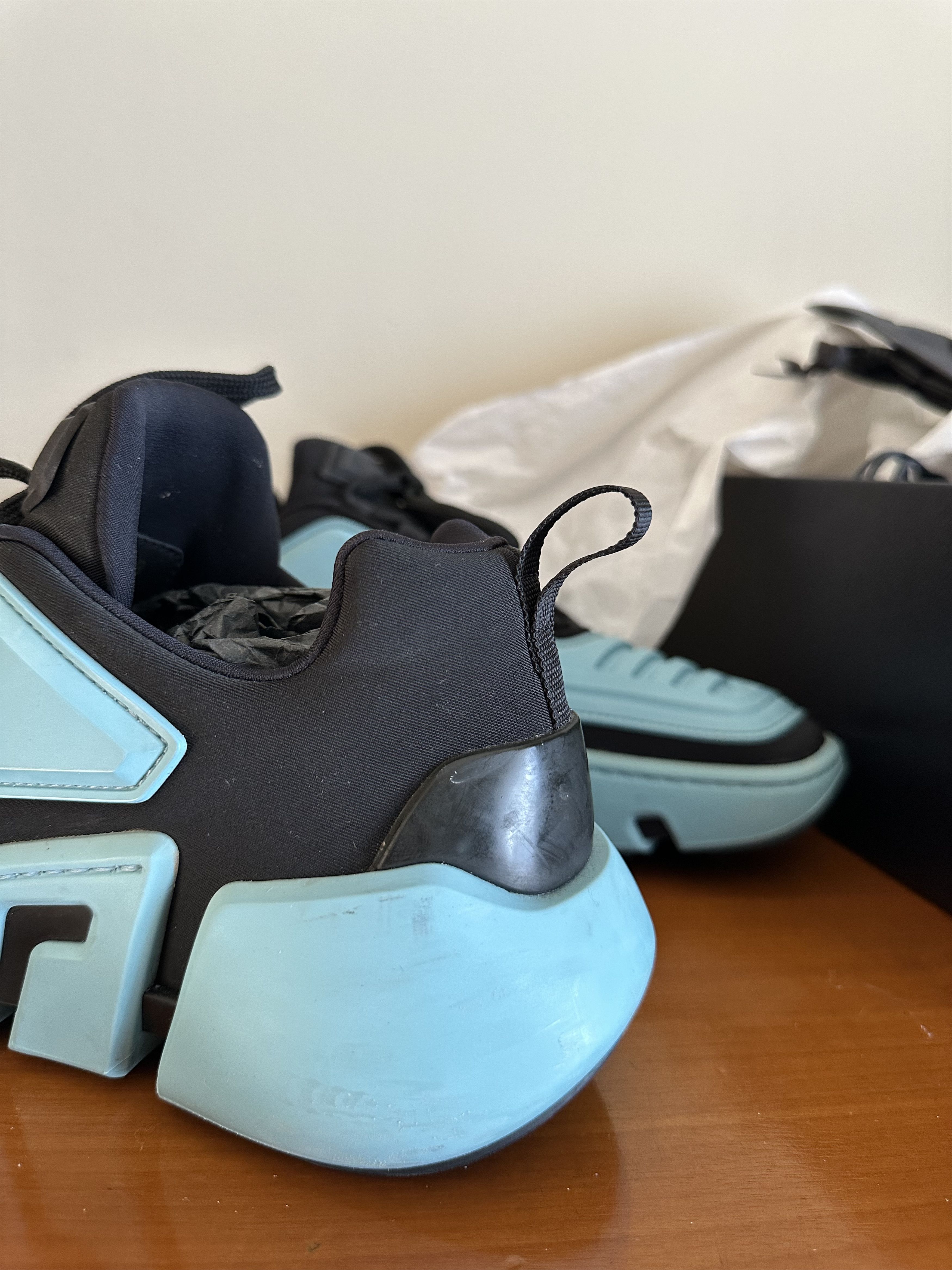 Prada Prada Techno Stretch Segment Show Sneakers Size US 8.5 / EU 41-42 - 2 Thumbnail