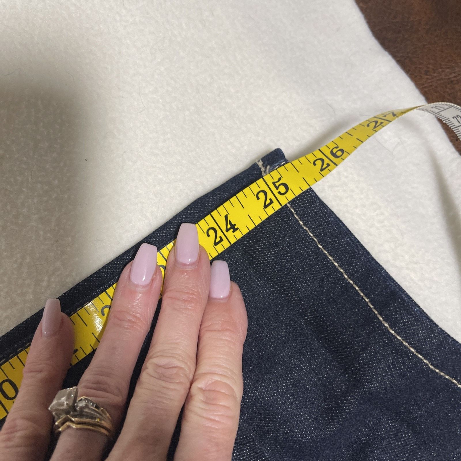 AG Adriano Goldschmied AG 28R The Mila Ankle Super High-Rise Skinny Women Jeans Size 28" / US 6 / IT 42 - 6 Thumbnail