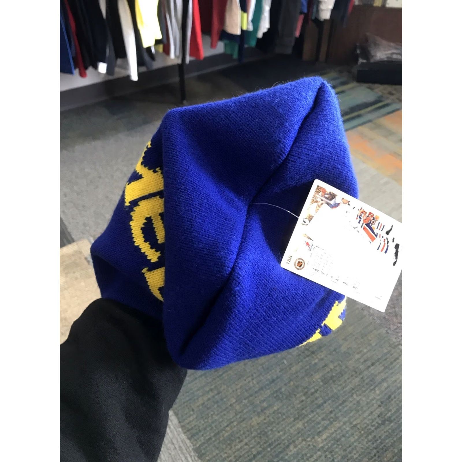 Camel VINTAGE CAMEL CIGARETTES LOGO WINTER BEANIE CAP BLUE SKULL HAT CAP Size One Size Adults Mens Women Boys Girls Size ONE SIZE - 7 Thumbnail